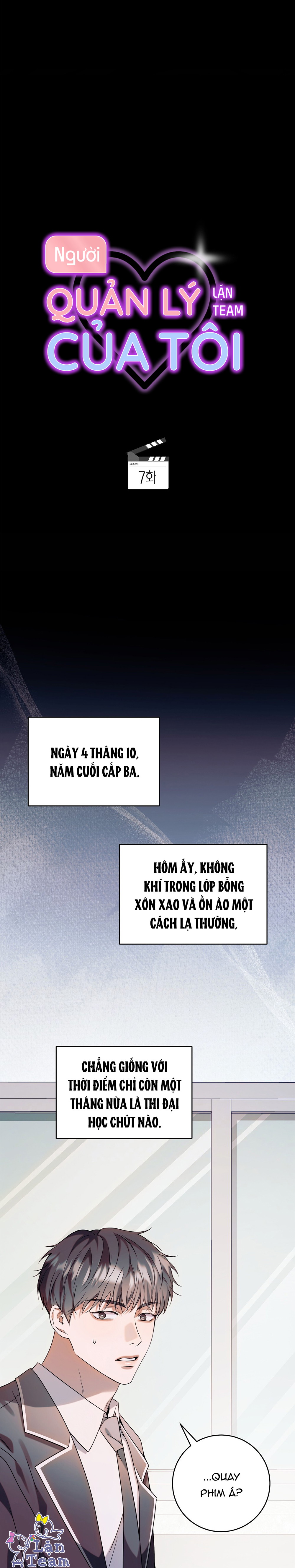 Người Quản Lý Của Tôi Chapter 7 - Trang 2