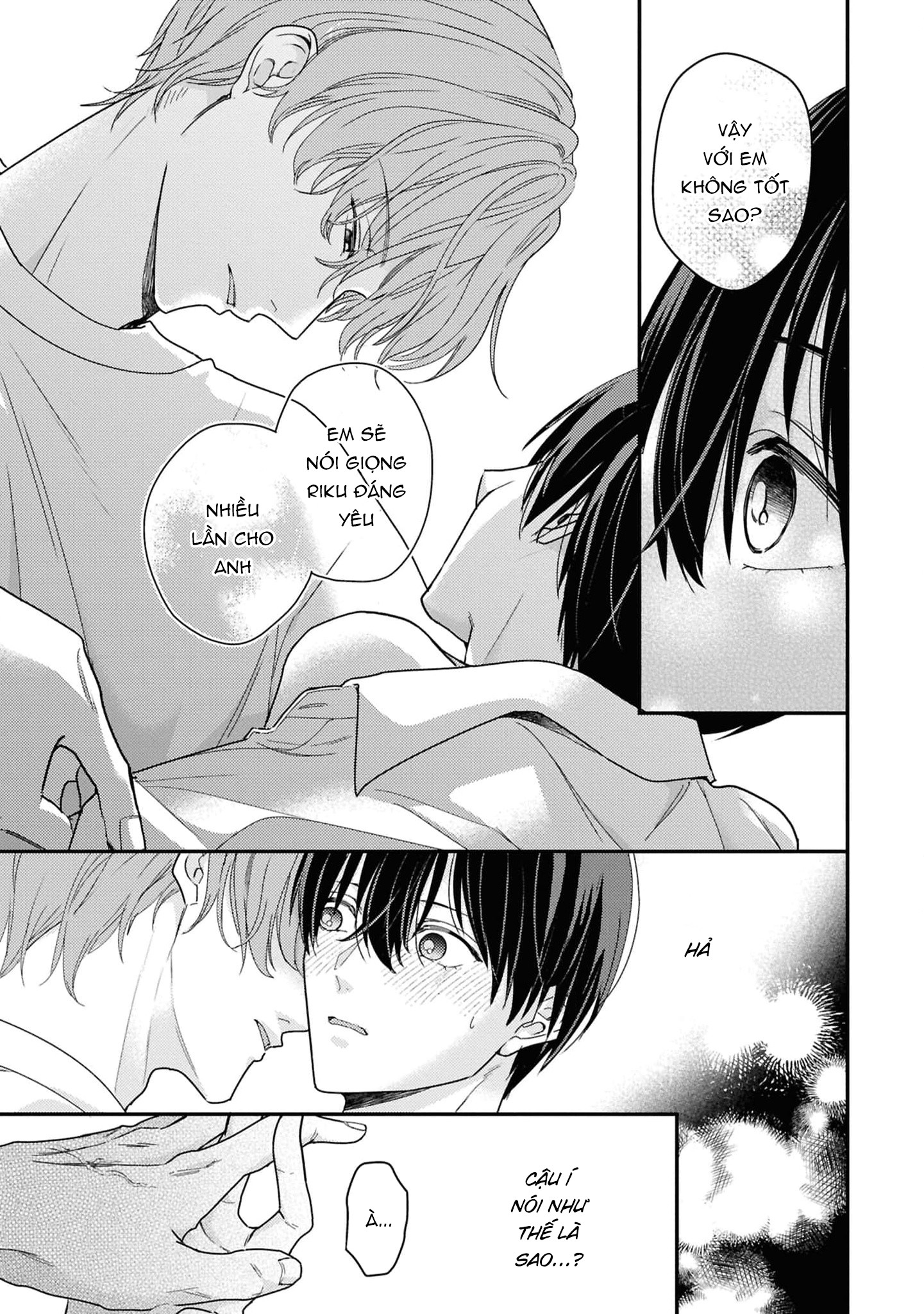 Sắp Tràn Ra Mất Rồi, Nên Hãy Lắng Nghe Nhé Chapter 4 - Trang 2