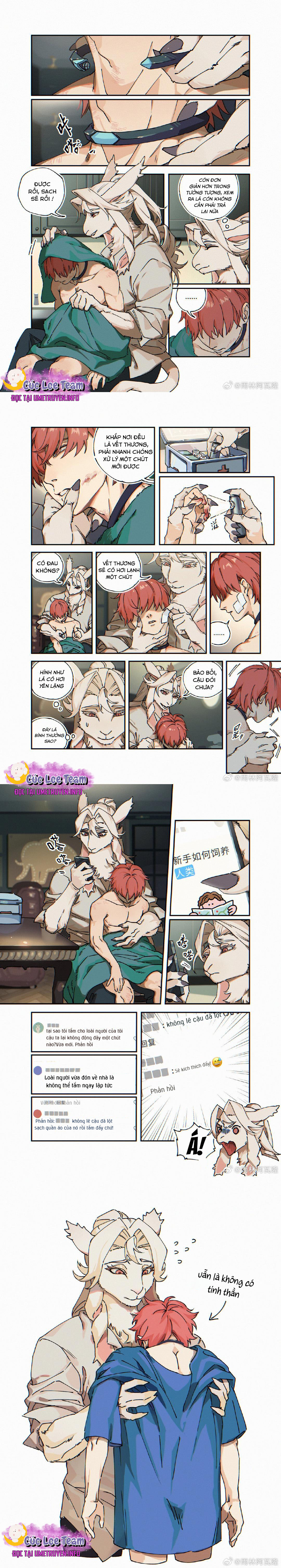 Hướng Dẫn Nhận Nuôi Loài Người Chapter 7 - Trang 2