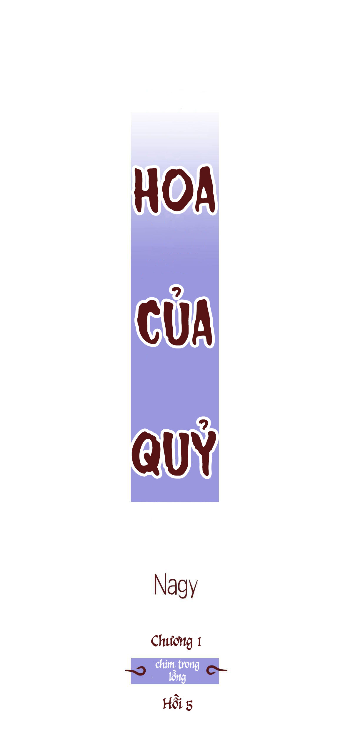 Hoa Của Quỷ Chap 5: Quả đào - Next Chap 6: Trăng tròn