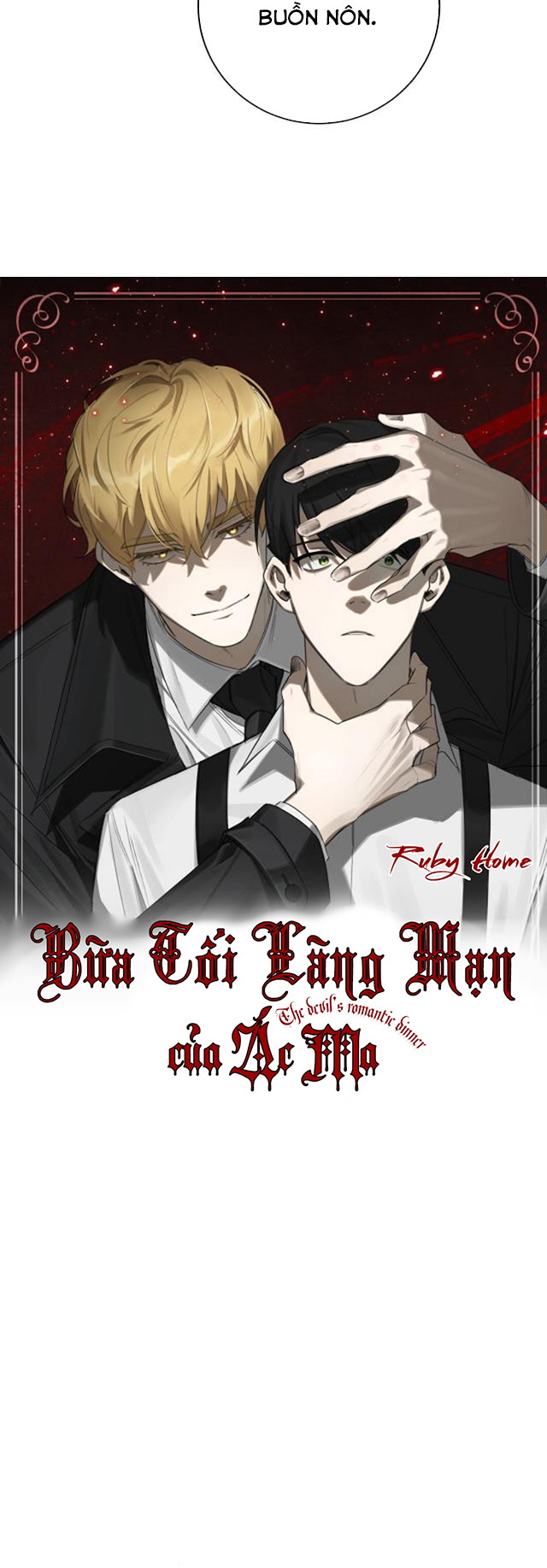 Bữa Tối Lãng Mạn Của Ác Ma Chapter 2 - Next Chapter 3