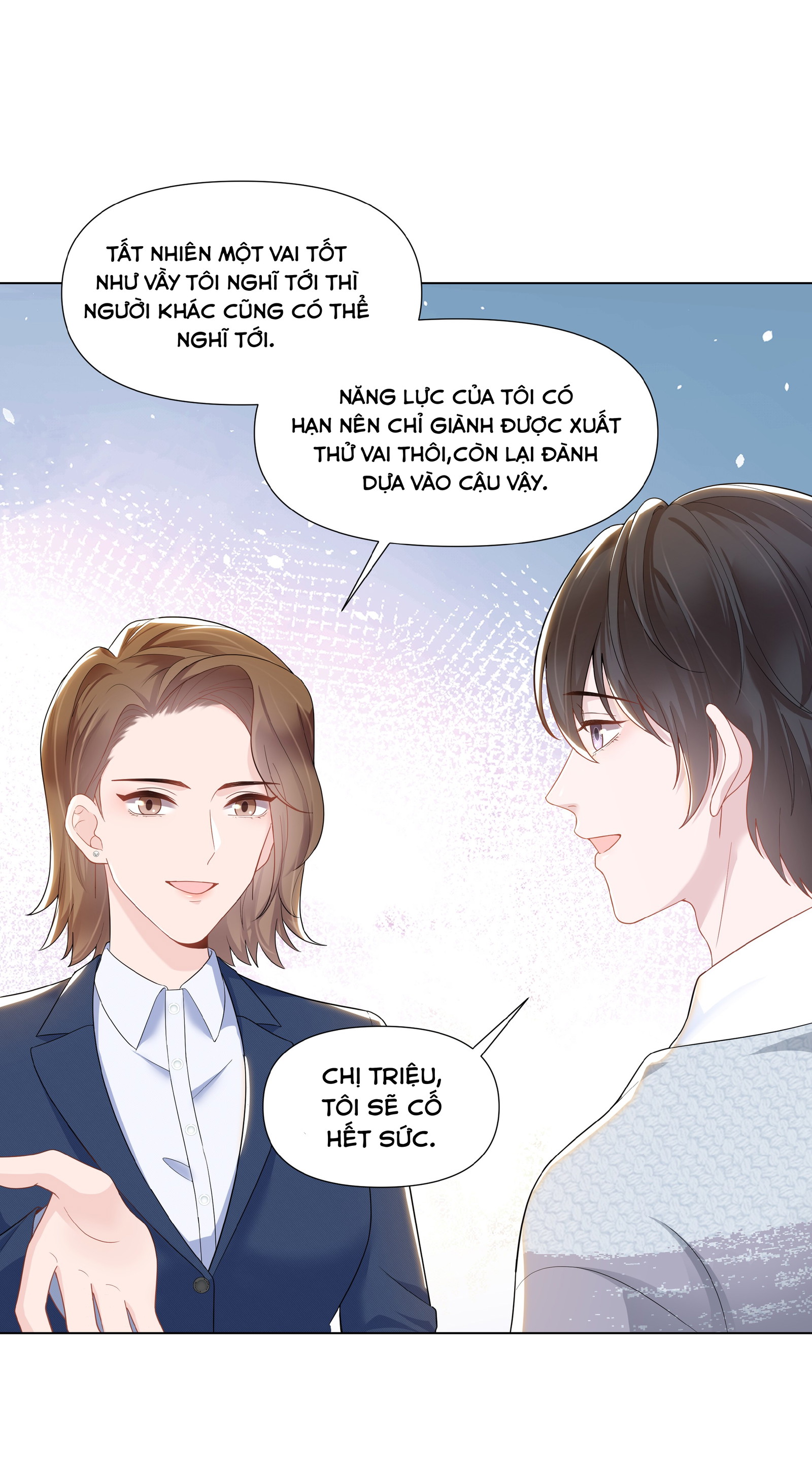 Lộng lẫy Chapter 2: Tôi sẽ ổn trong tương lai - Next Chapter 3: Thử vai thành công