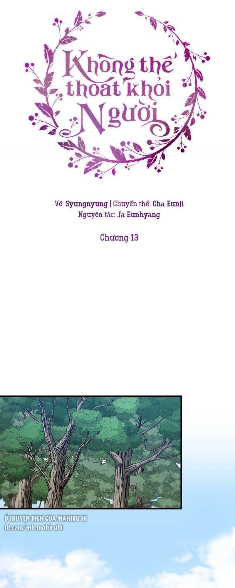 không thể thoát khỏi người chapter 13 - Next Chapter 13