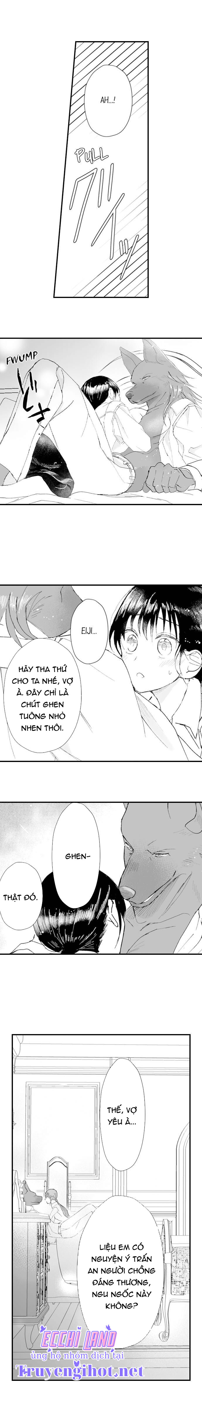 tân nương của quái thú ~ hỡi nửa kia định mệnh,hãy mang trong mình đứa con của ta Chap 8.2 - Next Chap 8.1