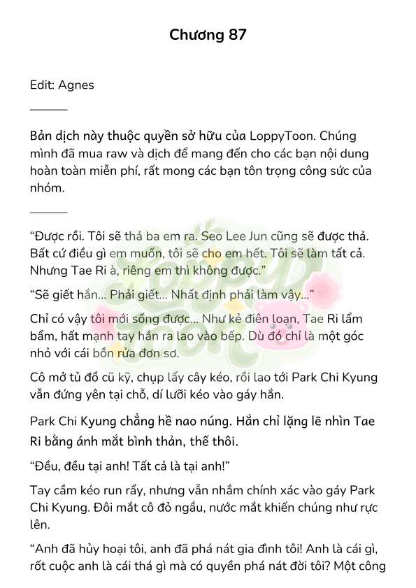 [Novel] Gửi Kẻ Xa Lạ Phản Bội Đạo Đức Chap 87 - Next Chap 88