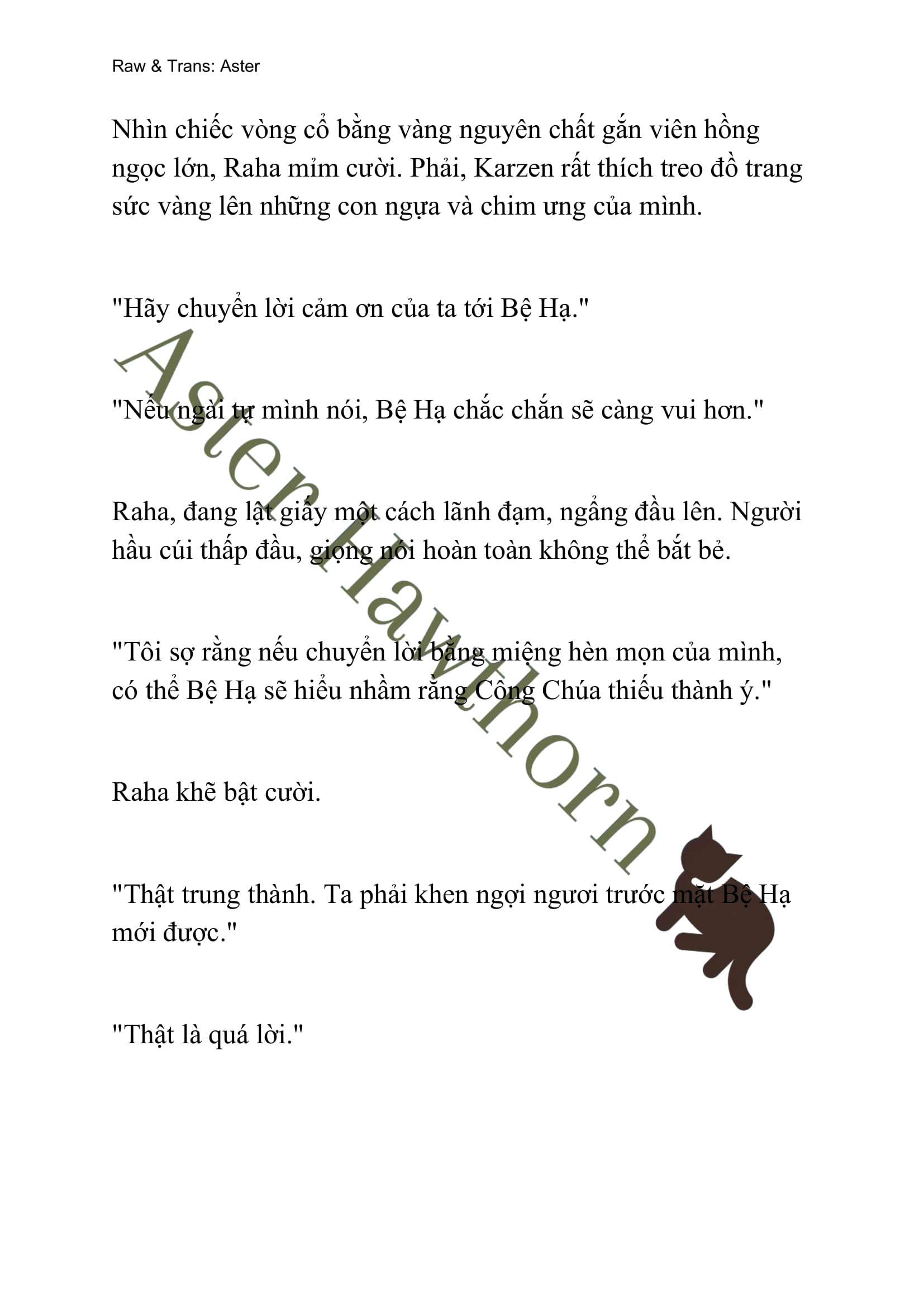 [NOVEL] Búp Bê Trong Phòng Ngủ Của Công Chúa Chap 18 - Trang 2