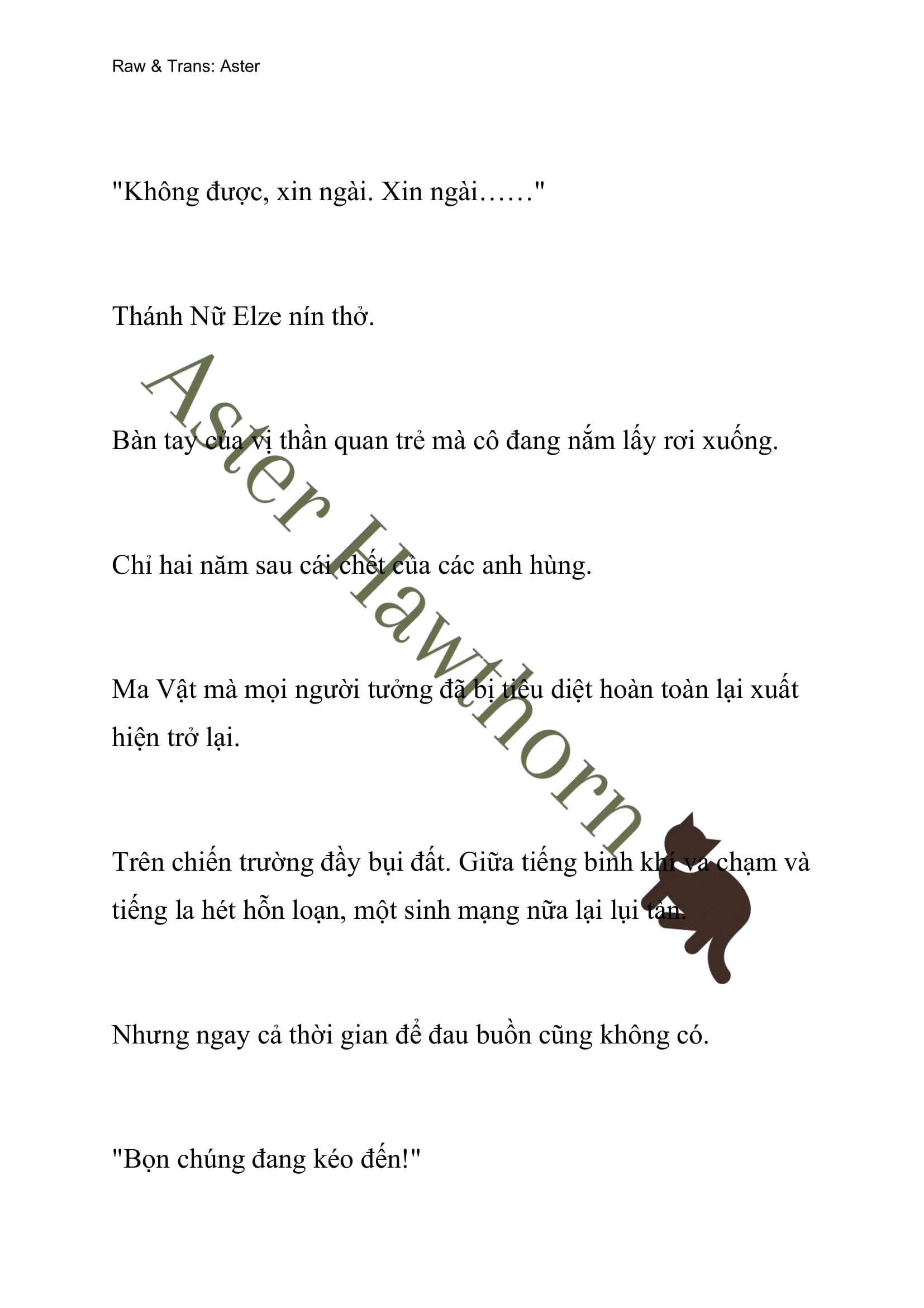 [NOVEL] Anh Hùng Khao Khát Sự Sa Ngã Của Thánh Nữ Chap 1 - Trang 2