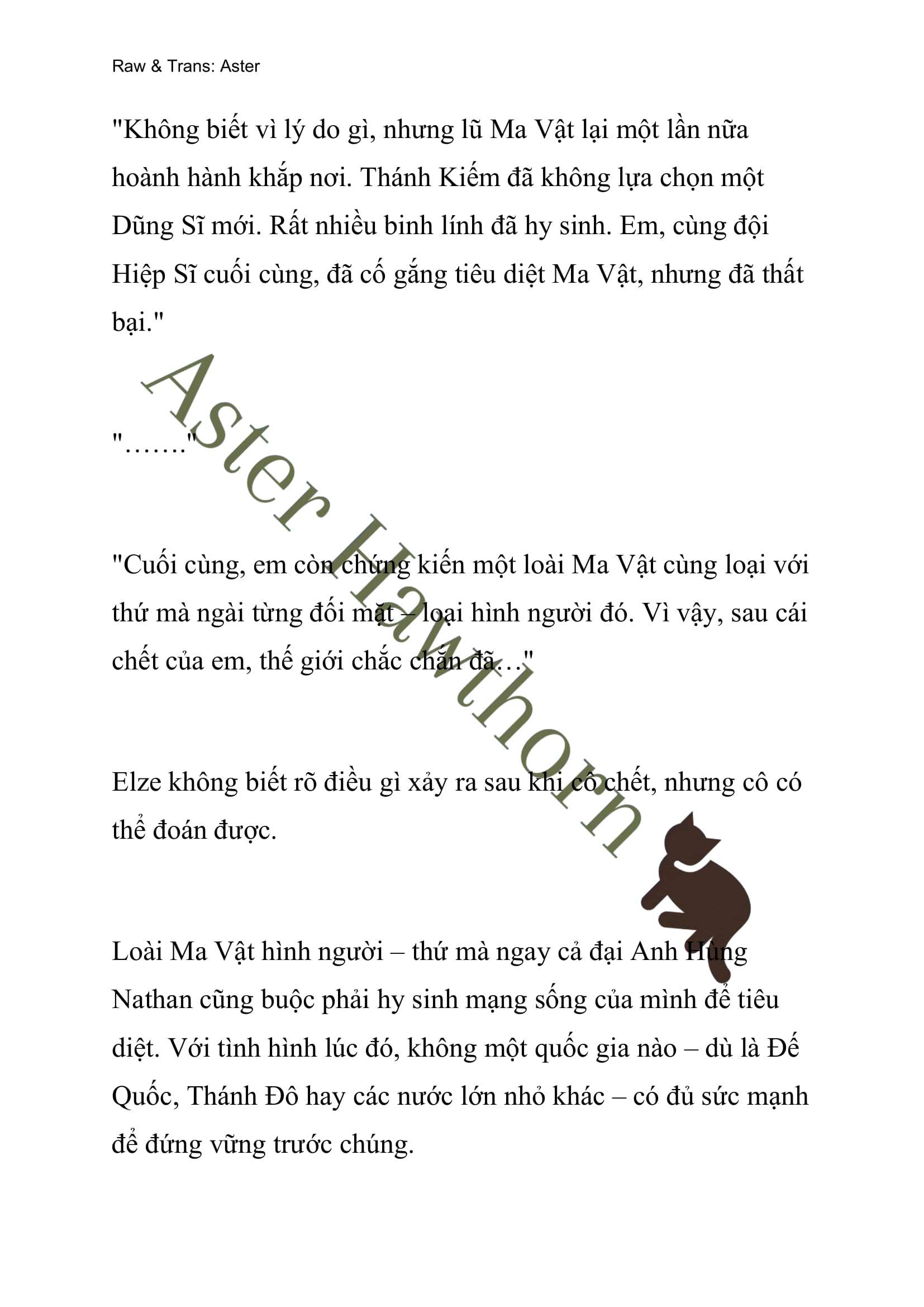 [NOVEL] Anh Hùng Khao Khát Sự Sa Ngã Của Thánh Nữ Chap 9 - Trang 2