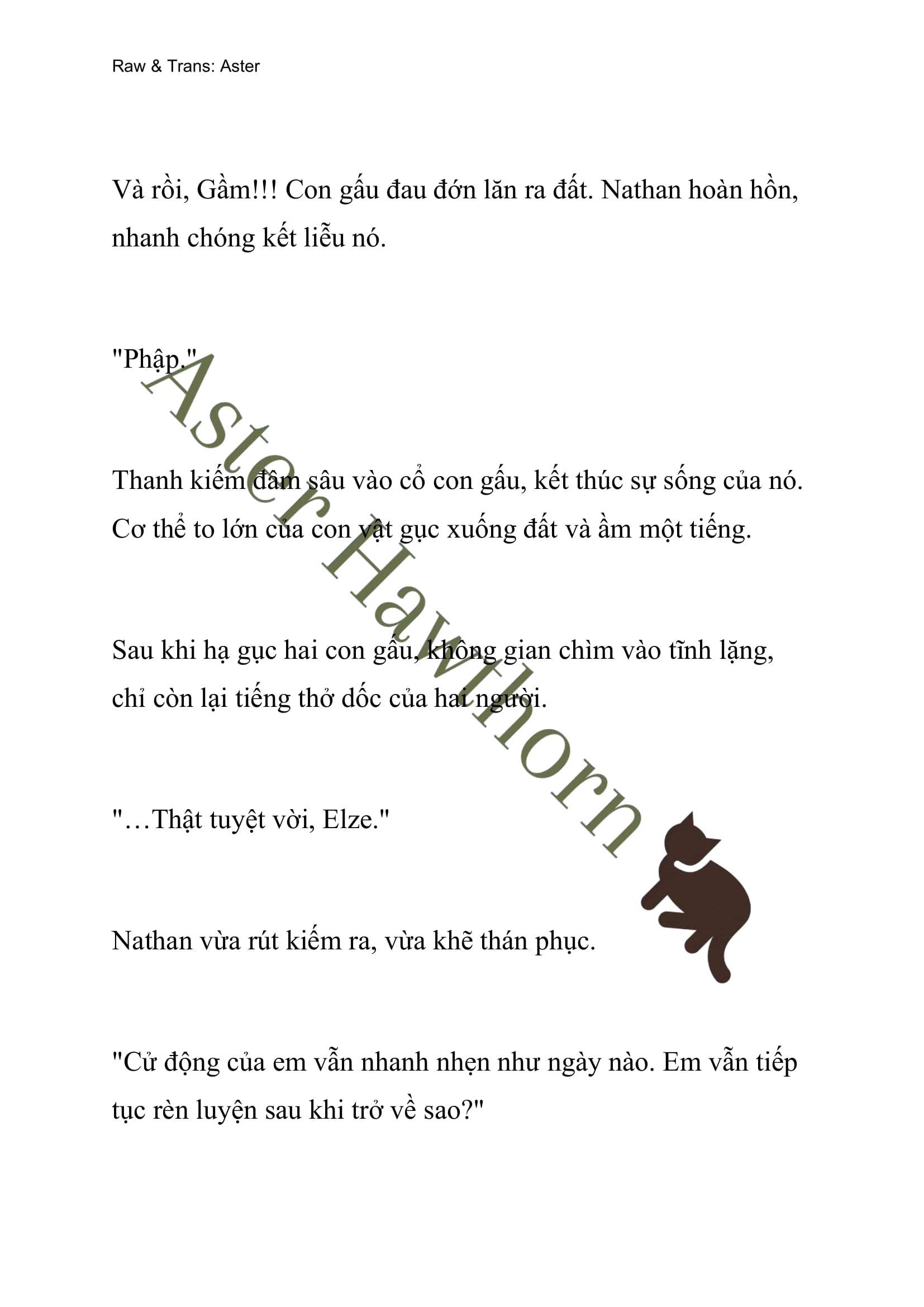 [NOVEL] Anh Hùng Khao Khát Sự Sa Ngã Của Thánh Nữ Chap 8 - Trang 2