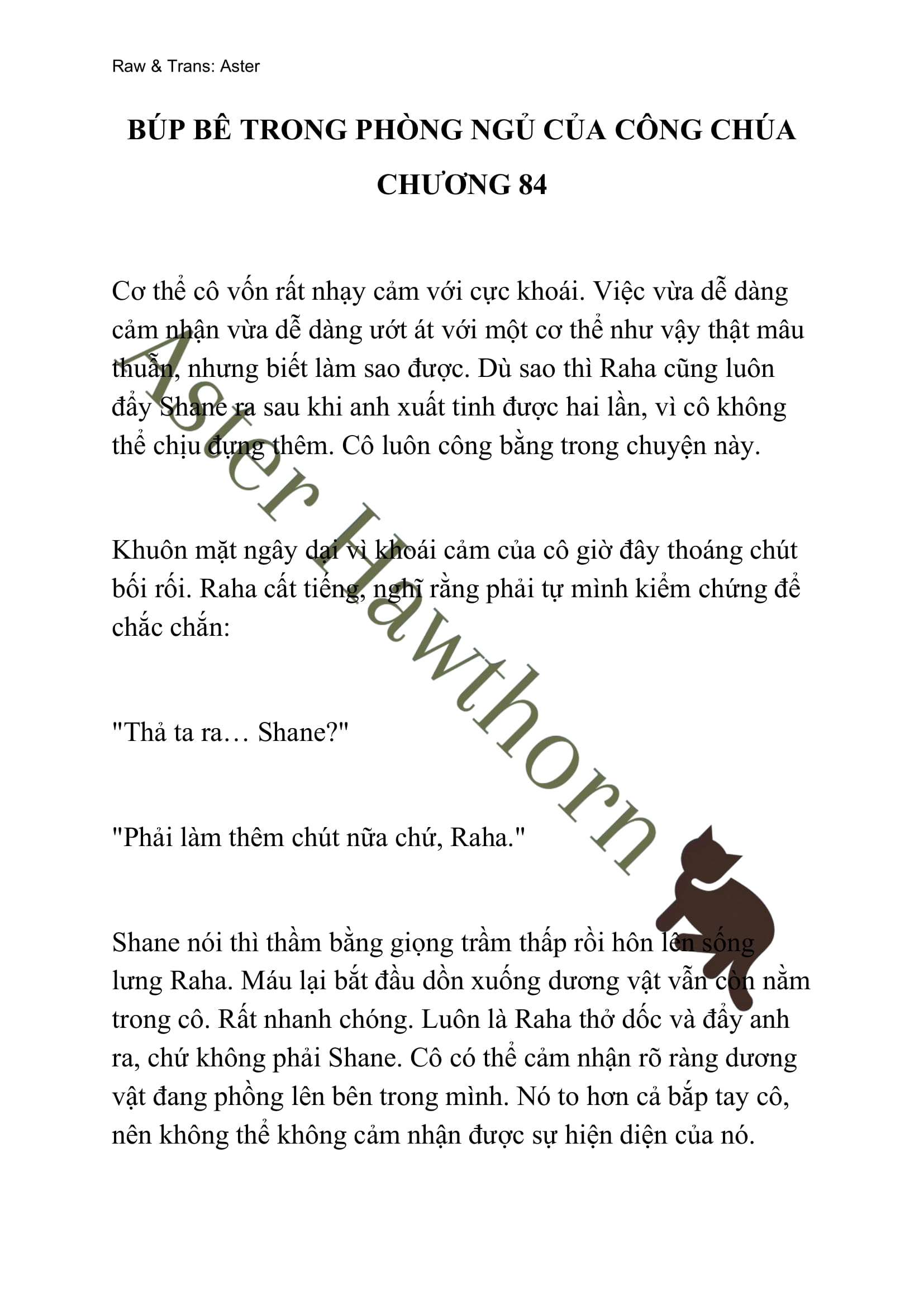 [NOVEL] Búp Bê Trong Phòng Ngủ Của Công Chúa Chap 84 - Trang 2