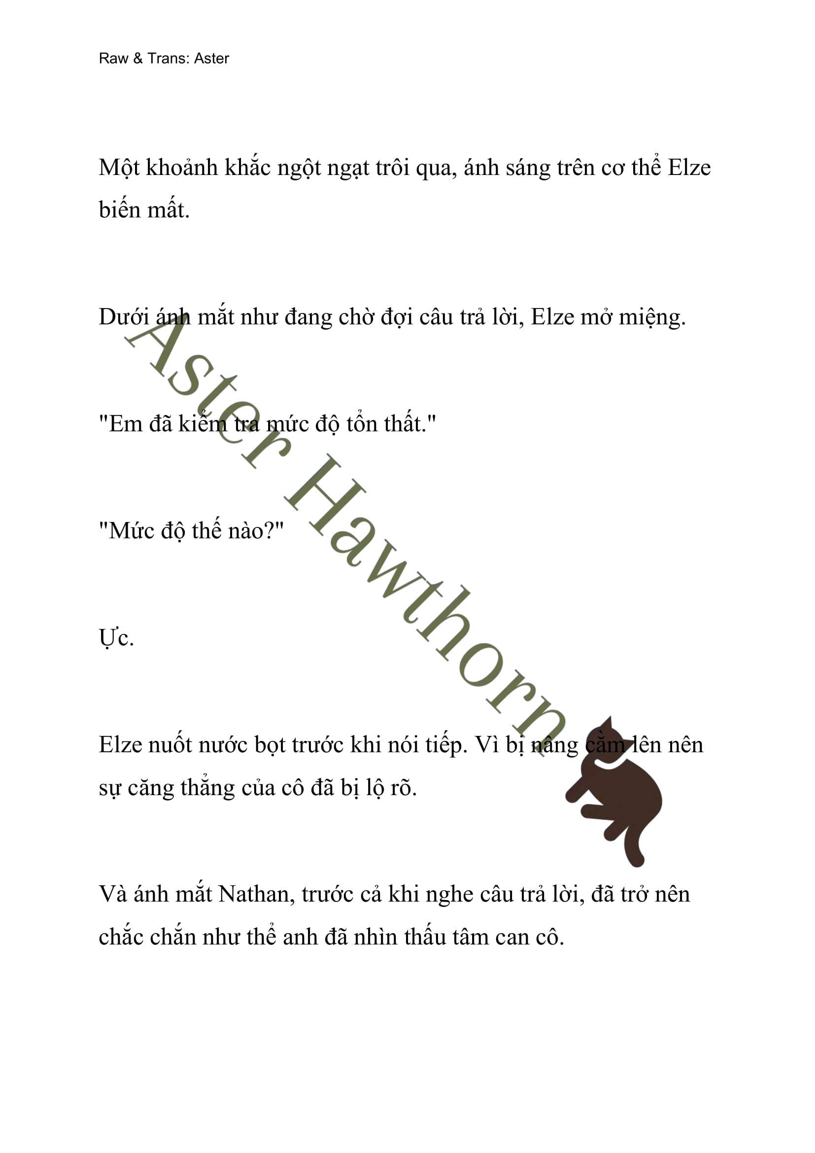 [NOVEL] Anh Hùng Khao Khát Sự Sa Ngã Của Thánh Nữ Chap 19 - Trang 2