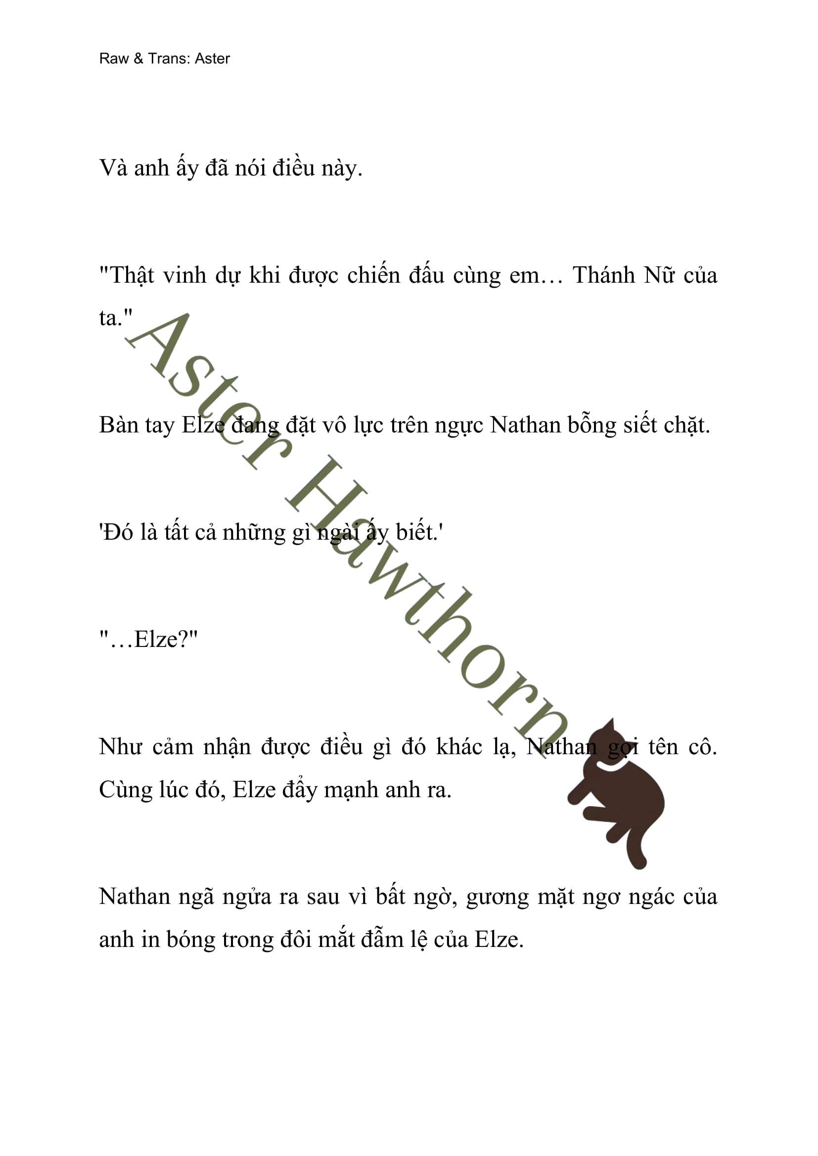 [NOVEL] Anh Hùng Khao Khát Sự Sa Ngã Của Thánh Nữ Chap 3 - Trang 2