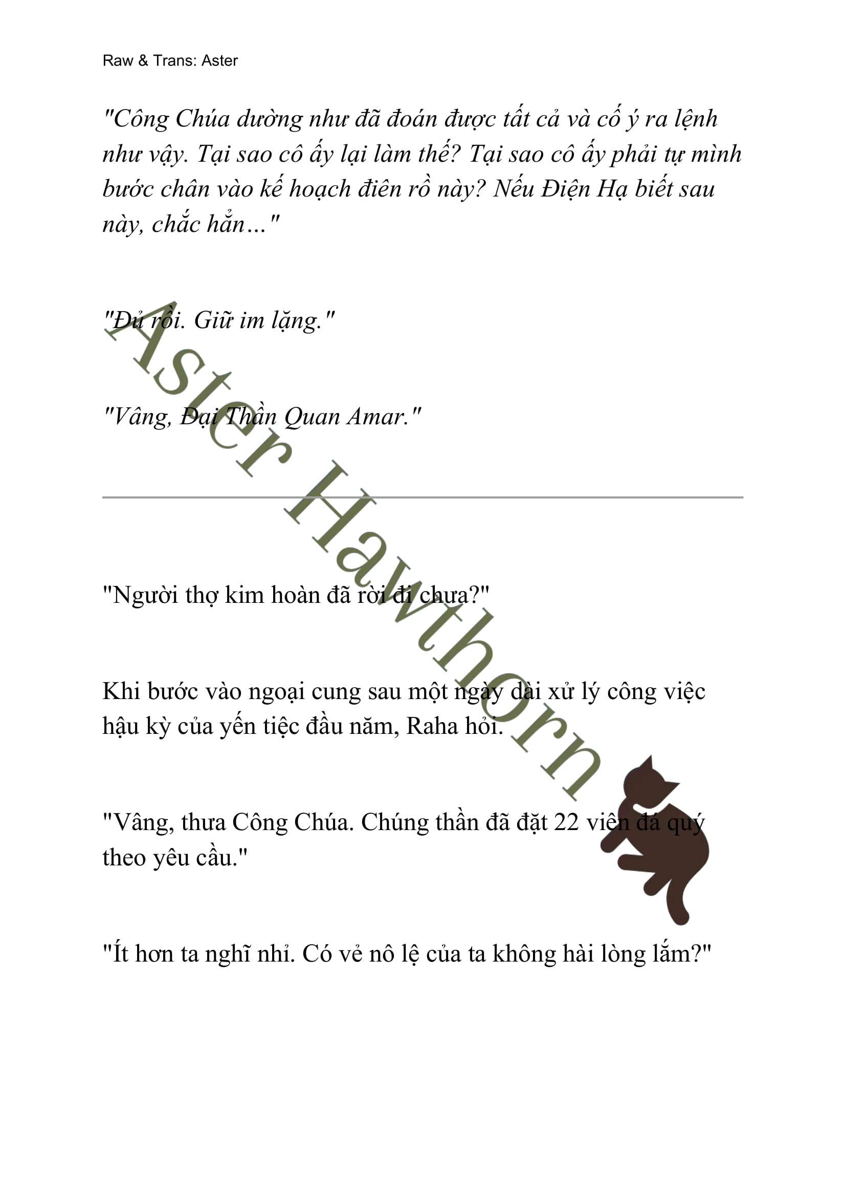 [NOVEL] Búp Bê Trong Phòng Ngủ Của Công Chúa Chap 43 - Trang 2