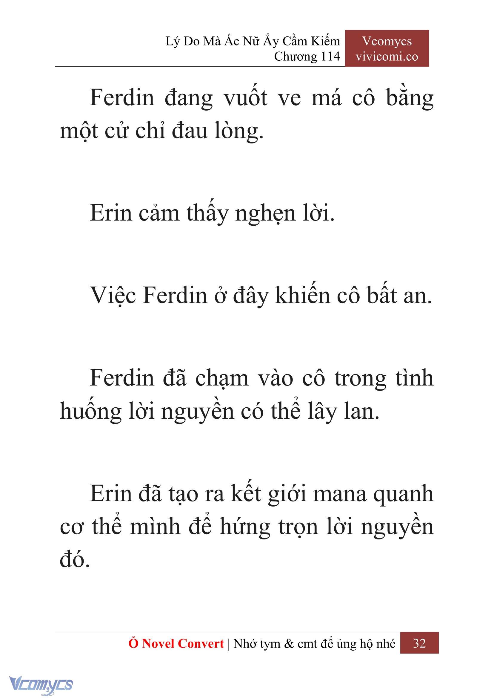 [Novel] Lý Do Mà Ác Nữ Ấy Cầm Kiếm Chap 114 - Next Chap 115