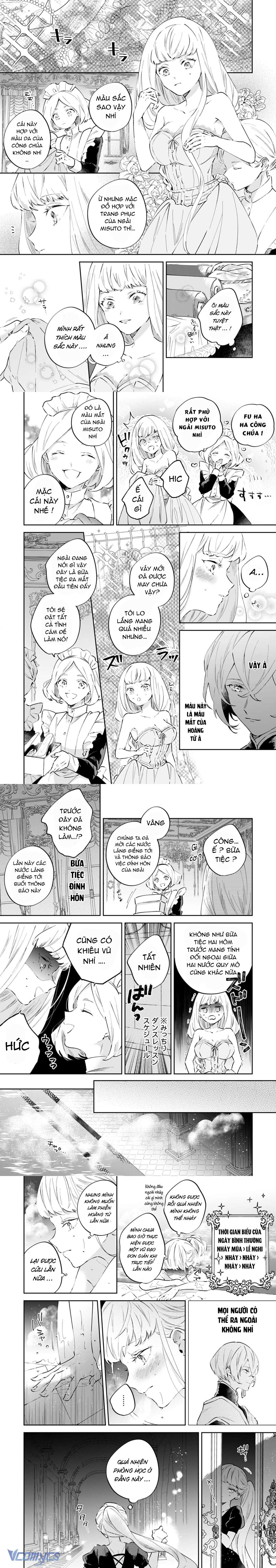 [18+] Tôi Và Công Chúa Chuyển Sinh Cho Nhau Rồi... Chap 3 - Trang 2