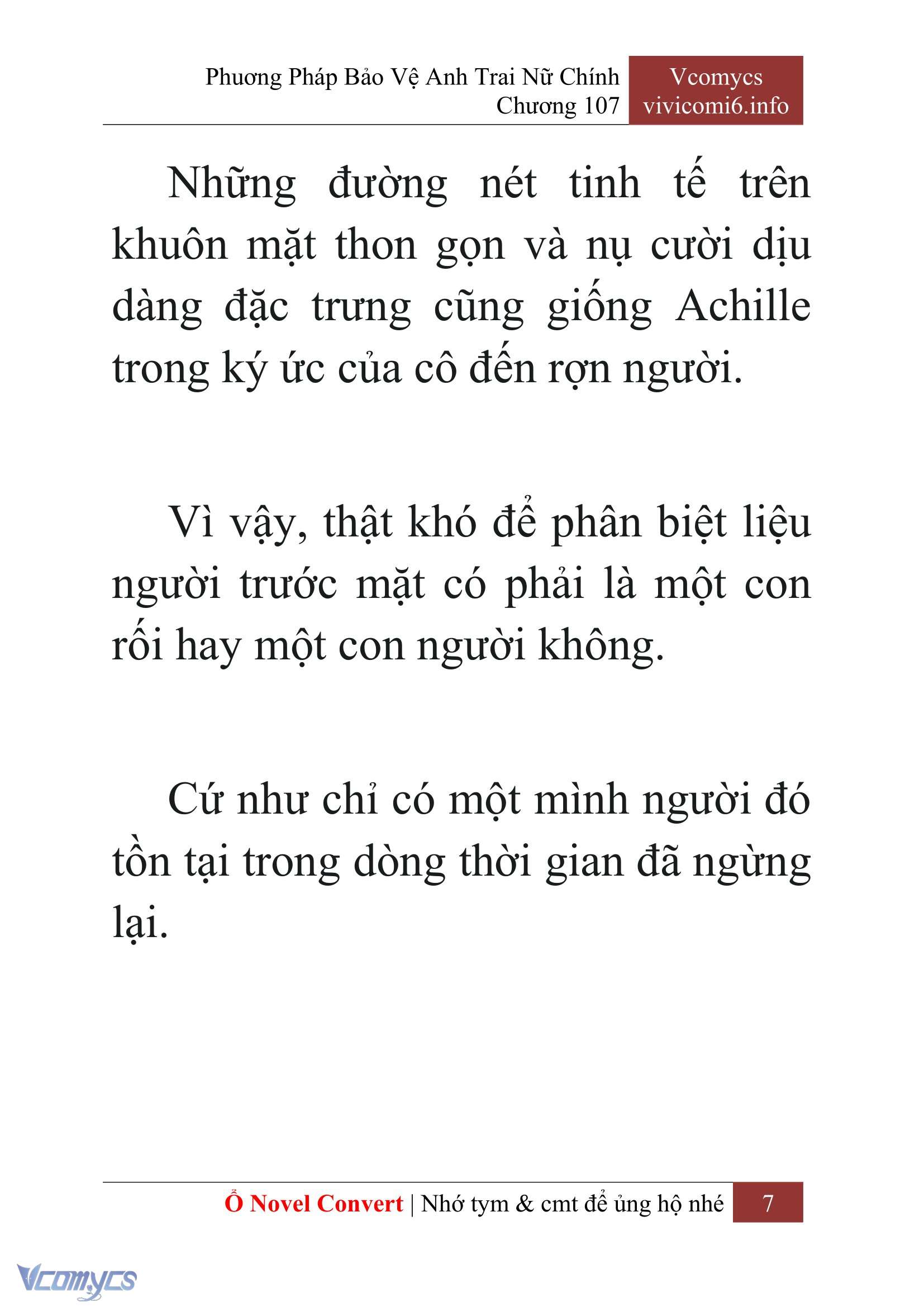 [Novel] Phương Pháp Bảo Vệ Anh Trai Nữ Chính Chap 107 - Trang 2