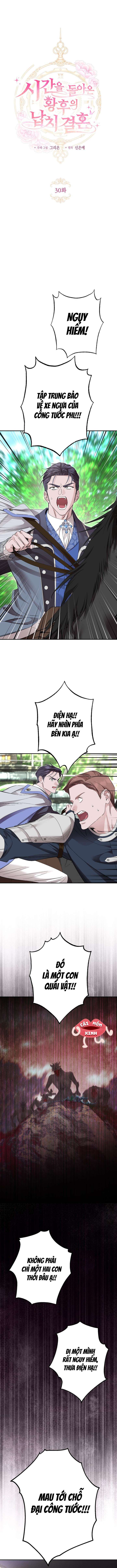 Cuộc Hôn Nhân Bị Bắt Cóc Xuyên Thời Gian Của Hoàng Hậu Chap 30 - Next Chap 31