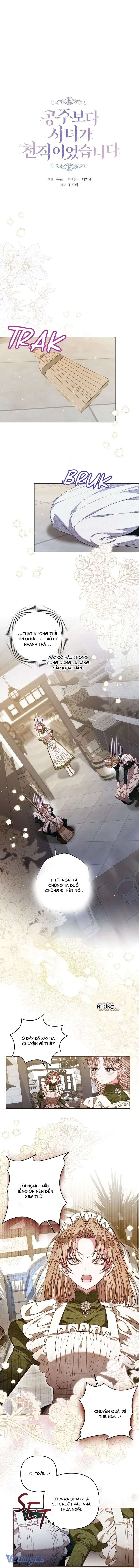 Trở Thành Hầu Gái Còn Hơn Làm Công Chúa Chap 35 - Trang 3