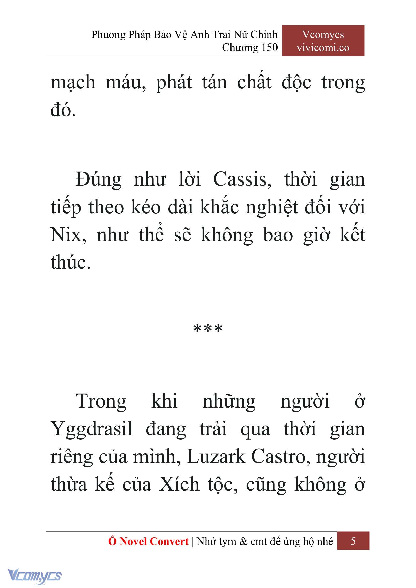 [Novel] Phương Pháp Bảo Vệ Anh Trai Nữ Chính Chap 150 - Next 