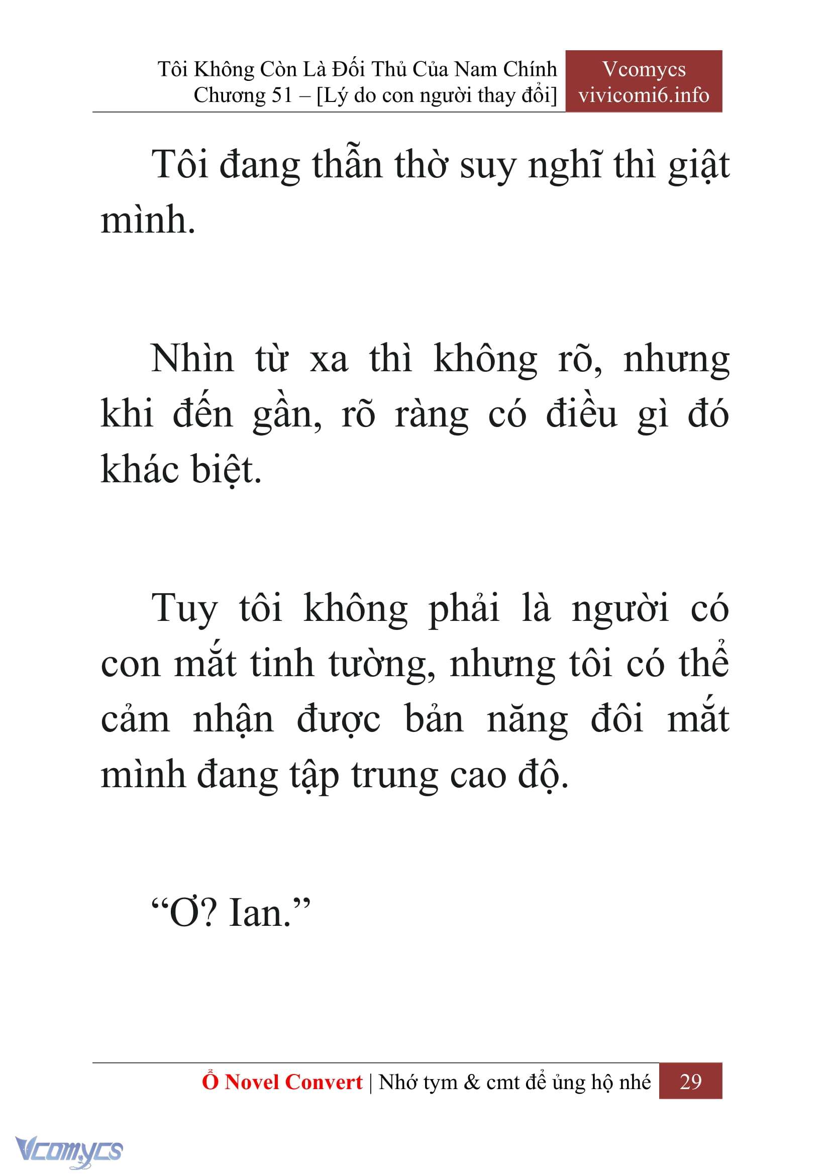 [Novel] Tôi Không Còn Là Đối Thủ Của Nam Chính Chap 51 - Trang 2