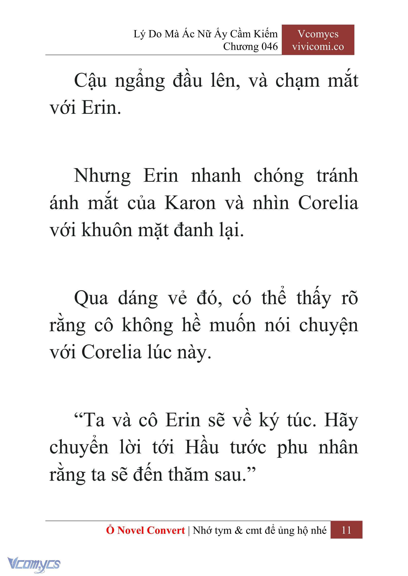 [Novel] Lý Do Mà Ác Nữ Ấy Cầm Kiếm Chap 46 - Next Chap 47
