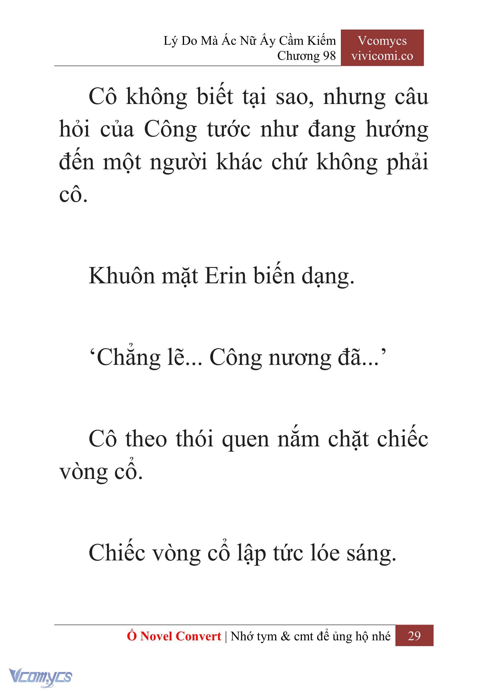 [Novel] Lý Do Mà Ác Nữ Ấy Cầm Kiếm Chap 98 - Trang 2