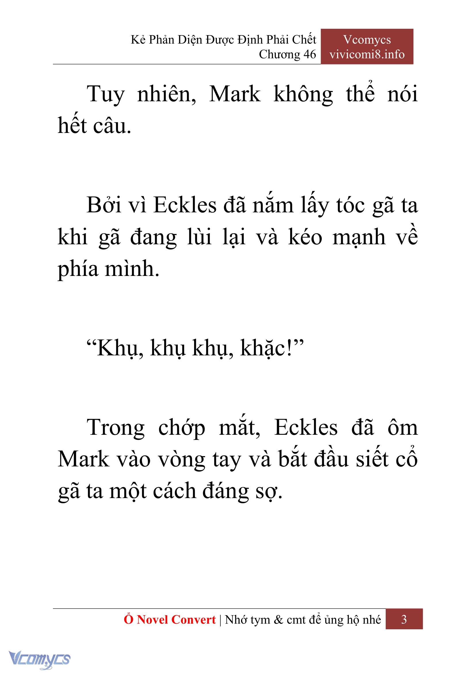 [Novel] Kẻ Phản Diện Được Định Phải Chết Chap 46 - Trang 2