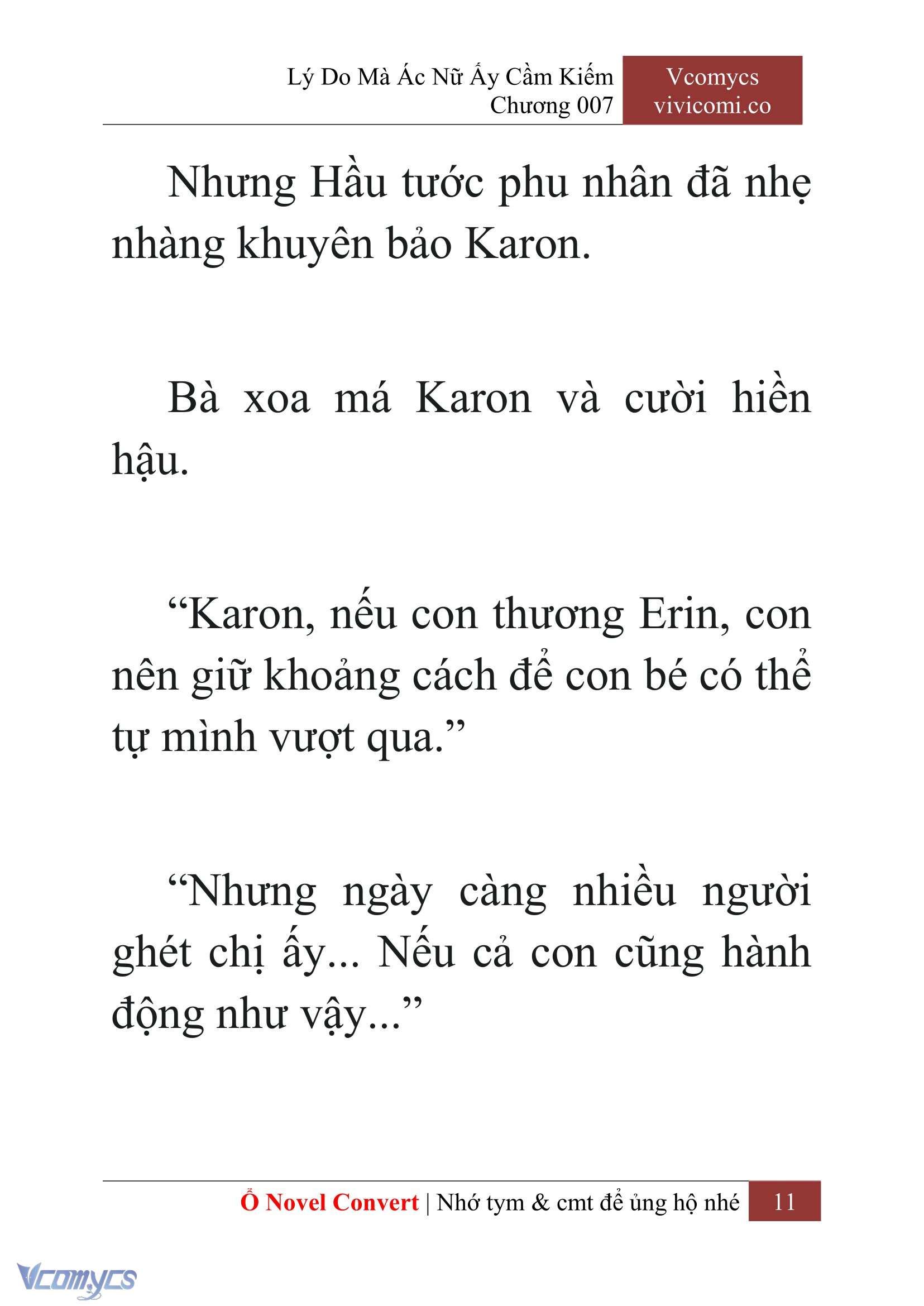 [Novel] Lý Do Mà Ác Nữ Ấy Cầm Kiếm Chap 7 - Trang 2