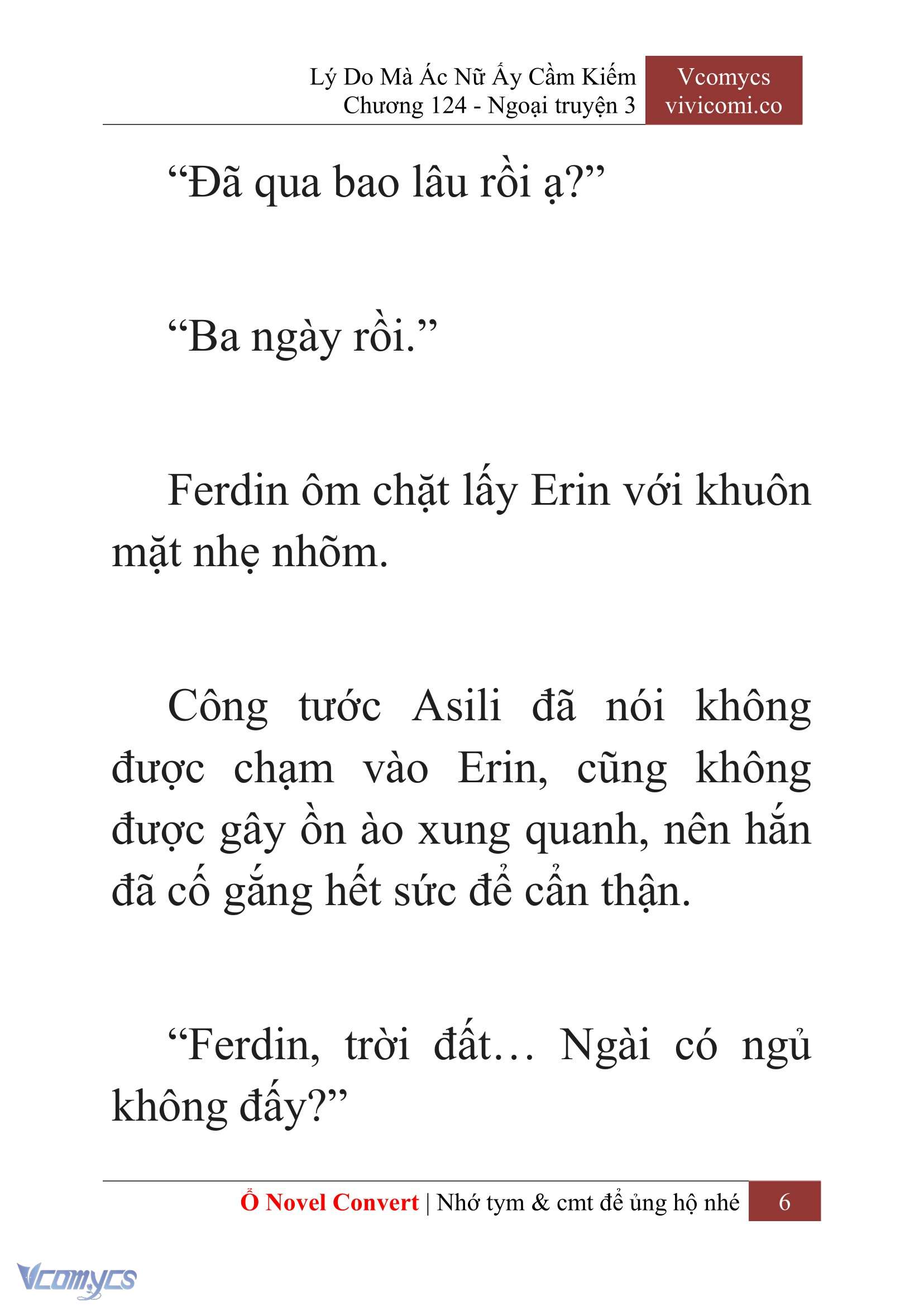 [Novel] Lý Do Mà Ác Nữ Ấy Cầm Kiếm Chap 124 - Trang 2