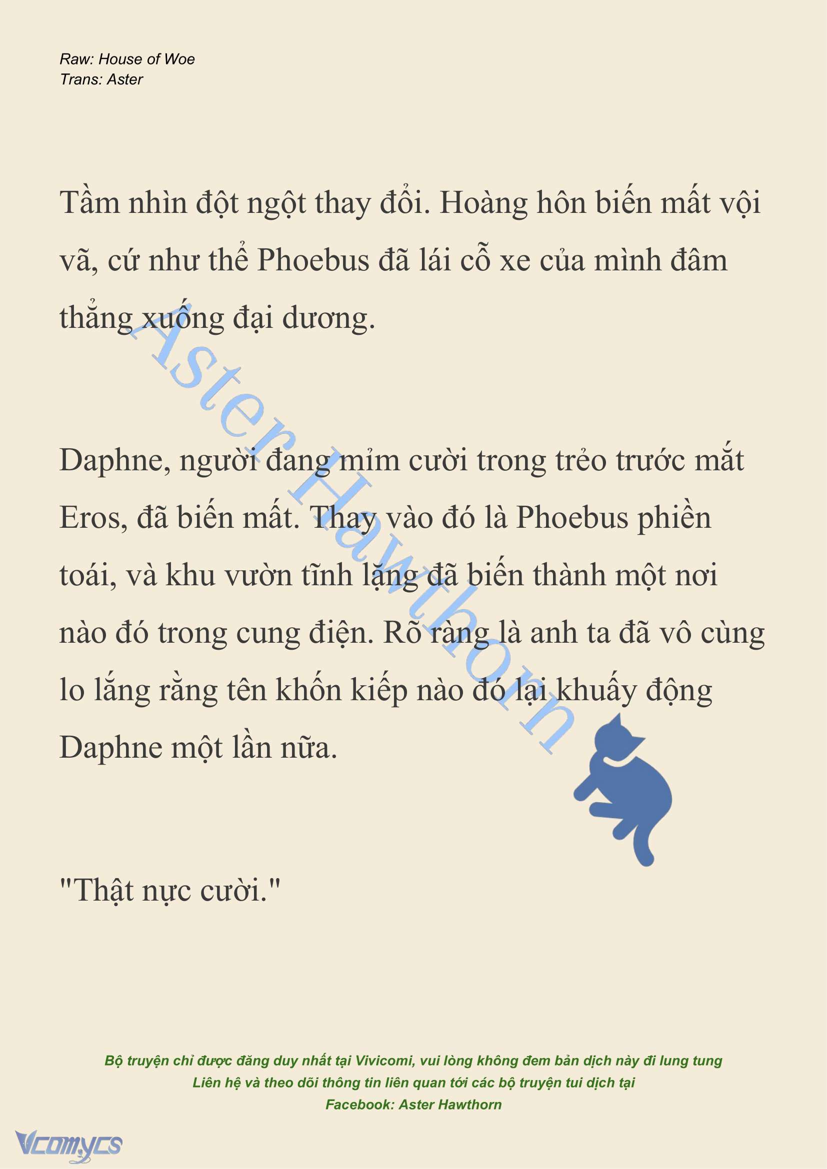 [NOVEL] Dành Cho Các Nữ Thần: Dành cho Psyche Chap 13 - Trang 2