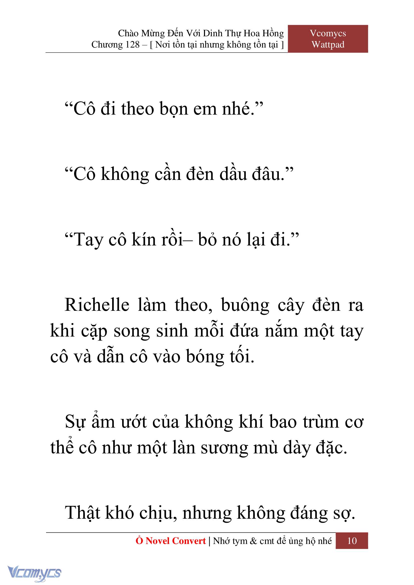 [Novel] Chào Mừng Đến Với Dinh Thự Hoa Hồng Chap 128 - Trang 2