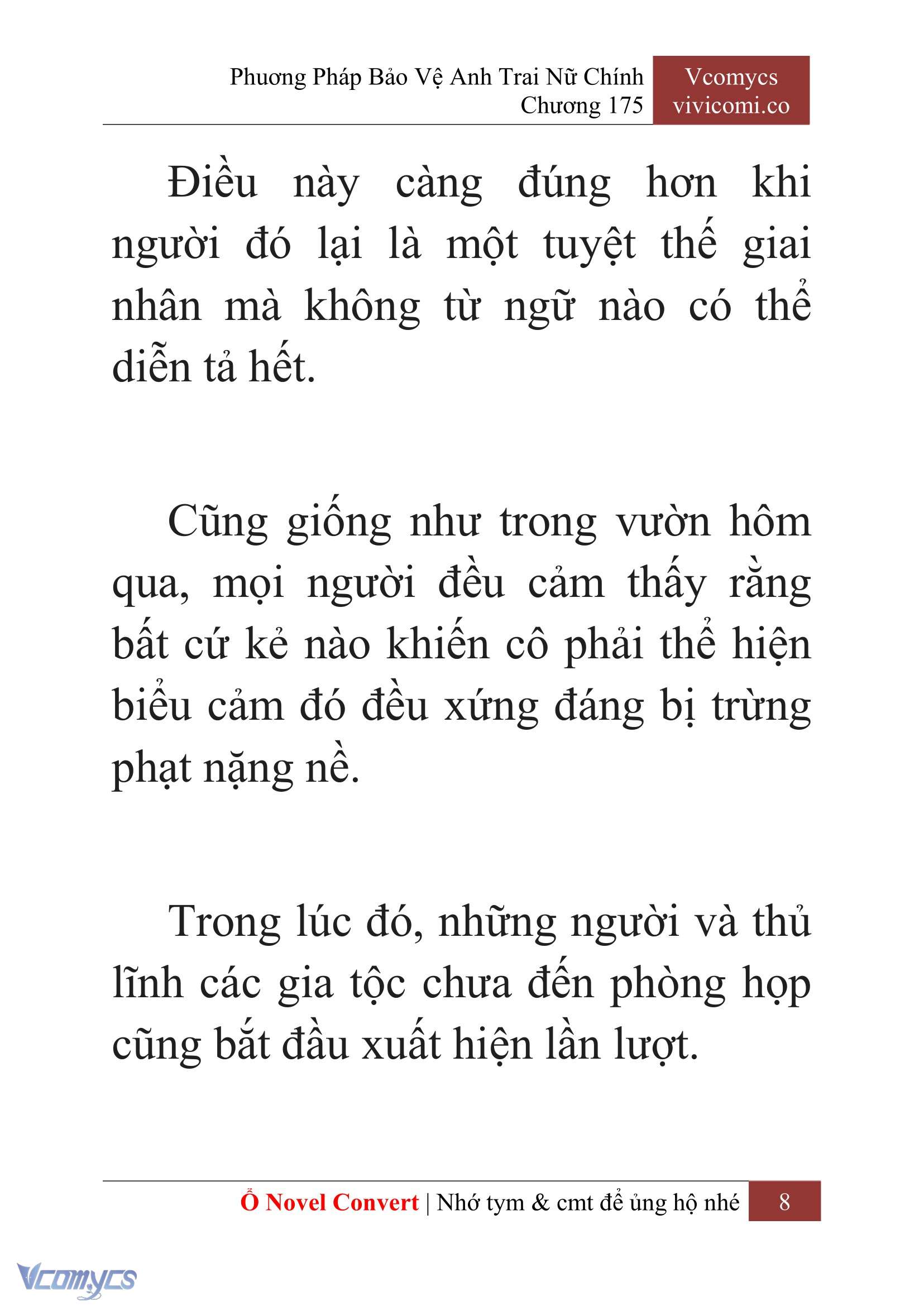 [Novel] Phương Pháp Bảo Vệ Anh Trai Nữ Chính Chap 175 - Trang 2