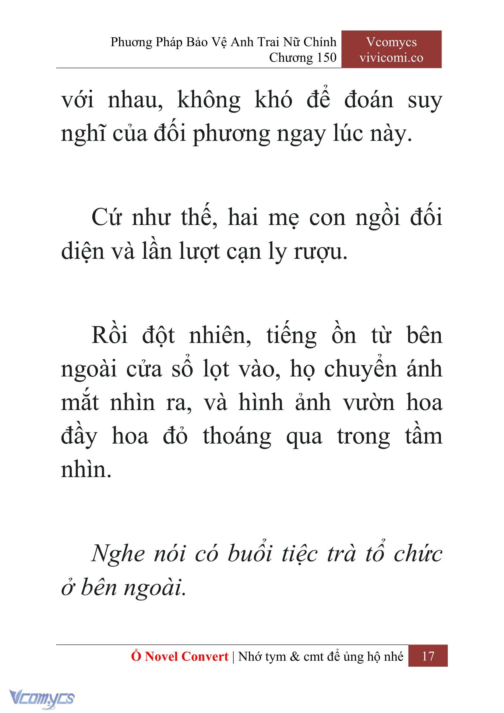 [Novel] Phương Pháp Bảo Vệ Anh Trai Nữ Chính Chap 150 - Next 