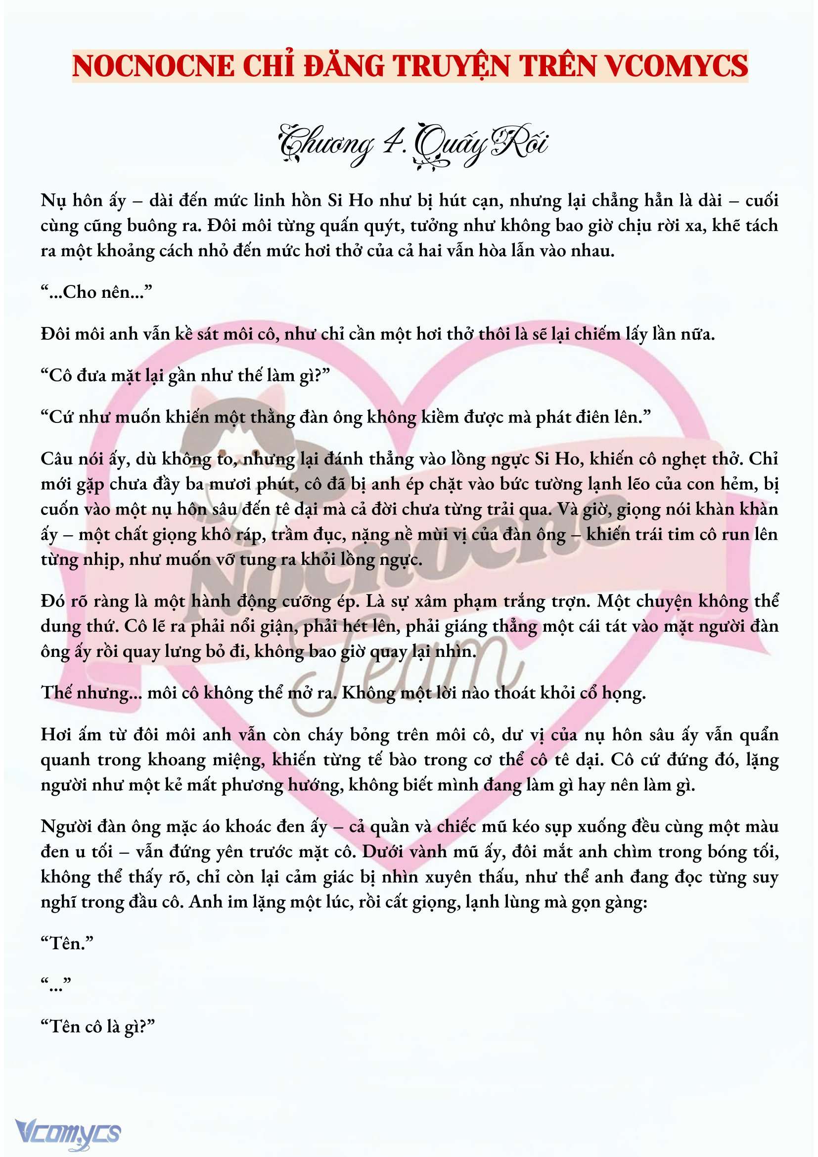 [NOVEL] MANG THAI, CƯỠNG ĐOẠT Chap 4 - Trang 2