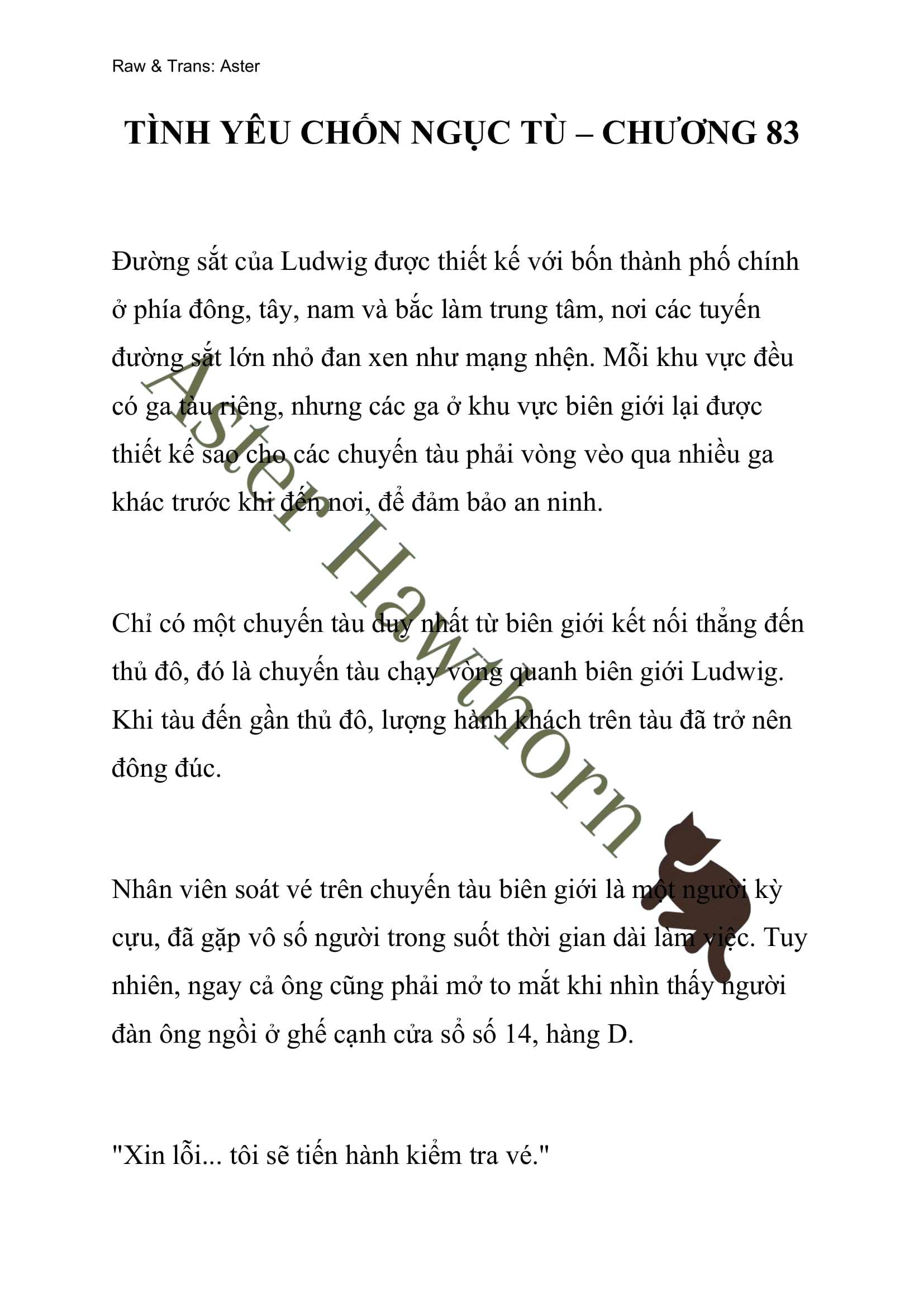 [NOVEL] Tình Yêu Chốn Ngục Tù Chap 83 - Trang 2