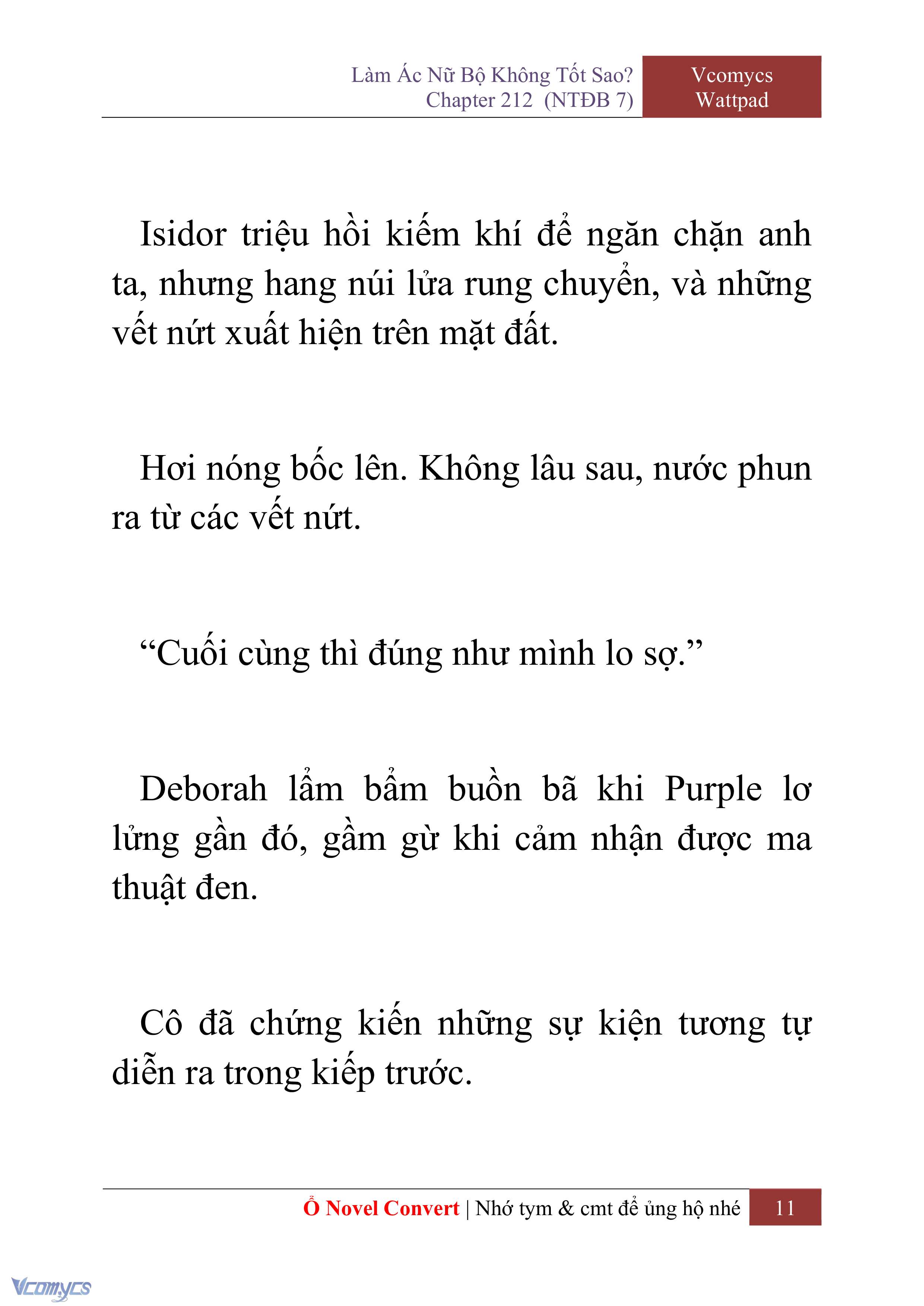 [Novel] Làm Ác Nữ Bộ Không Tốt Sao? Chap 212 - Trang 2