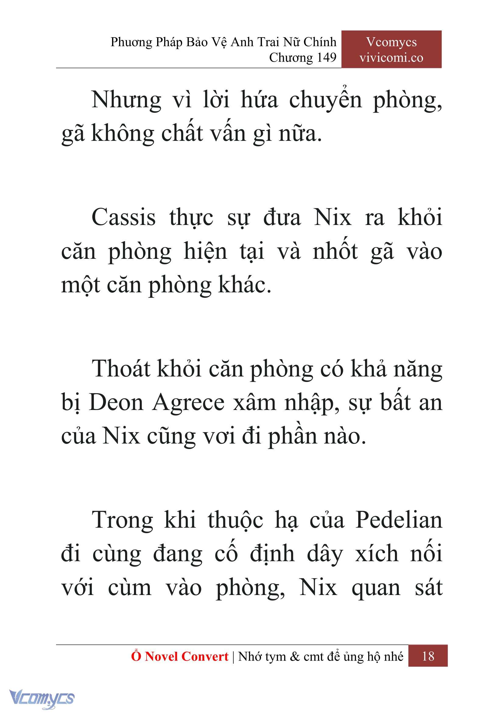 [Novel] Phương Pháp Bảo Vệ Anh Trai Nữ Chính Chap 149 - Next 