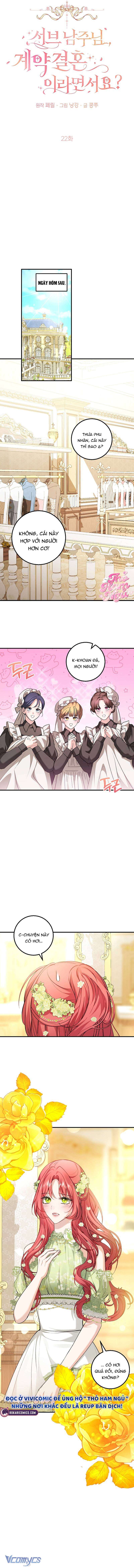 Nam Phụ À, Anh Nói Đó Chỉ Là Hôn Nhân Hợp Đồng Thôi Mà? Chap 22 - Trang 2