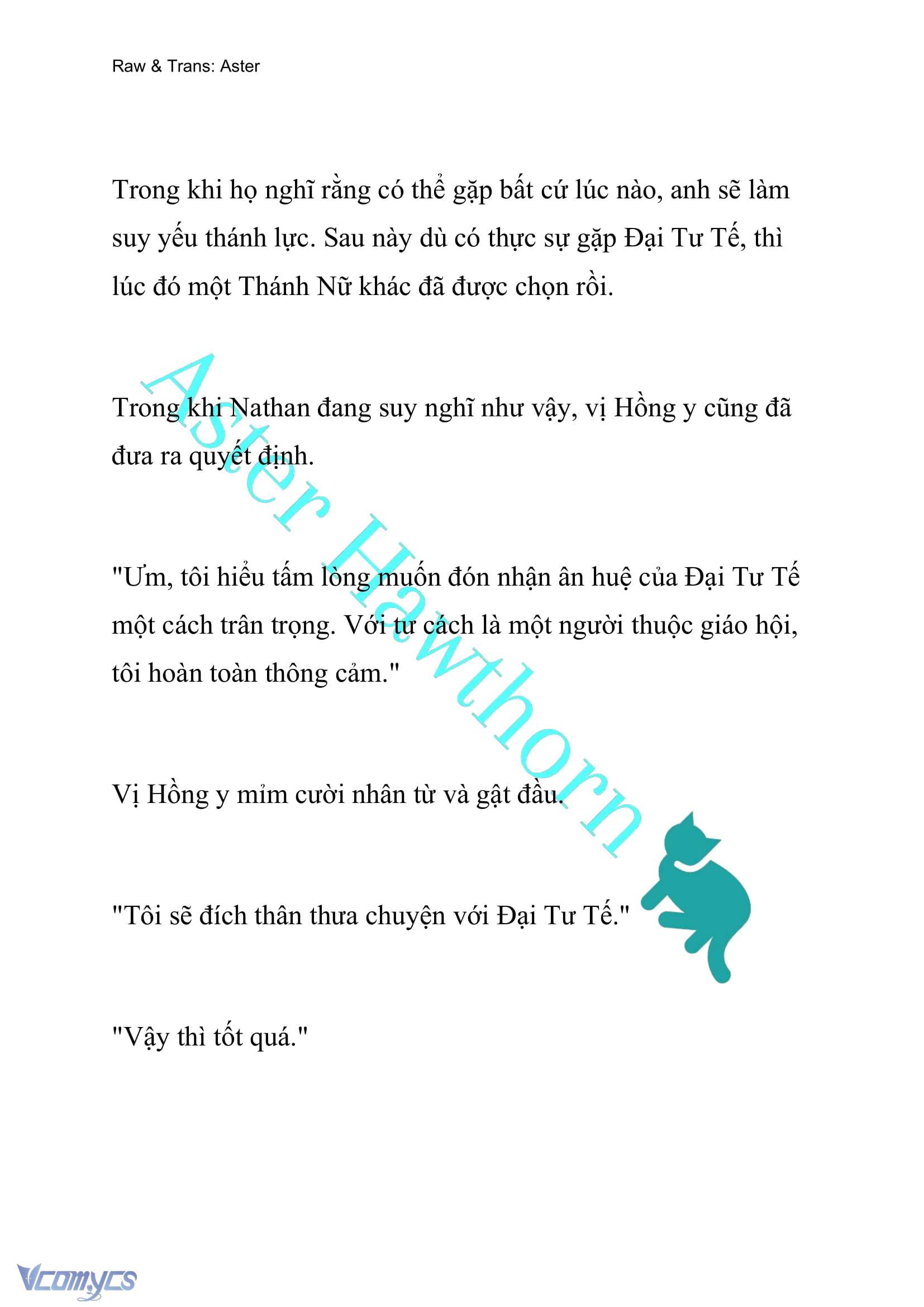 [NOVEL] Anh Hùng Khao Khát Sự Sa Ngã Của Thánh Nữ Chap 65 - Trang 2