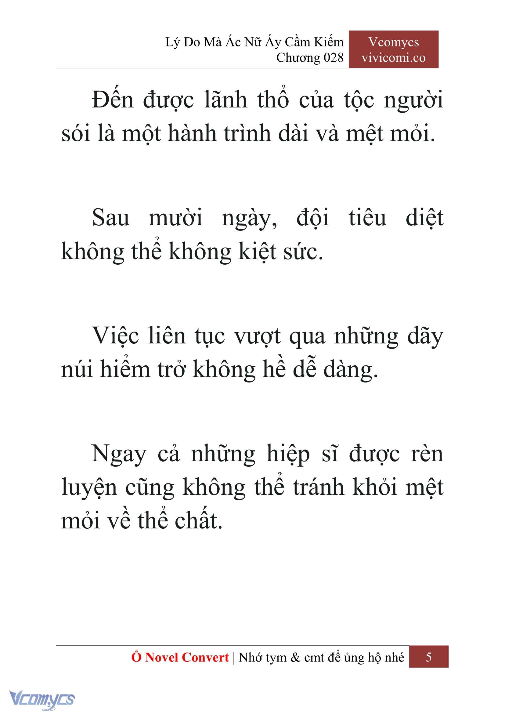 [Novel] Lý Do Mà Ác Nữ Ấy Cầm Kiếm Chap 28 - Trang 2