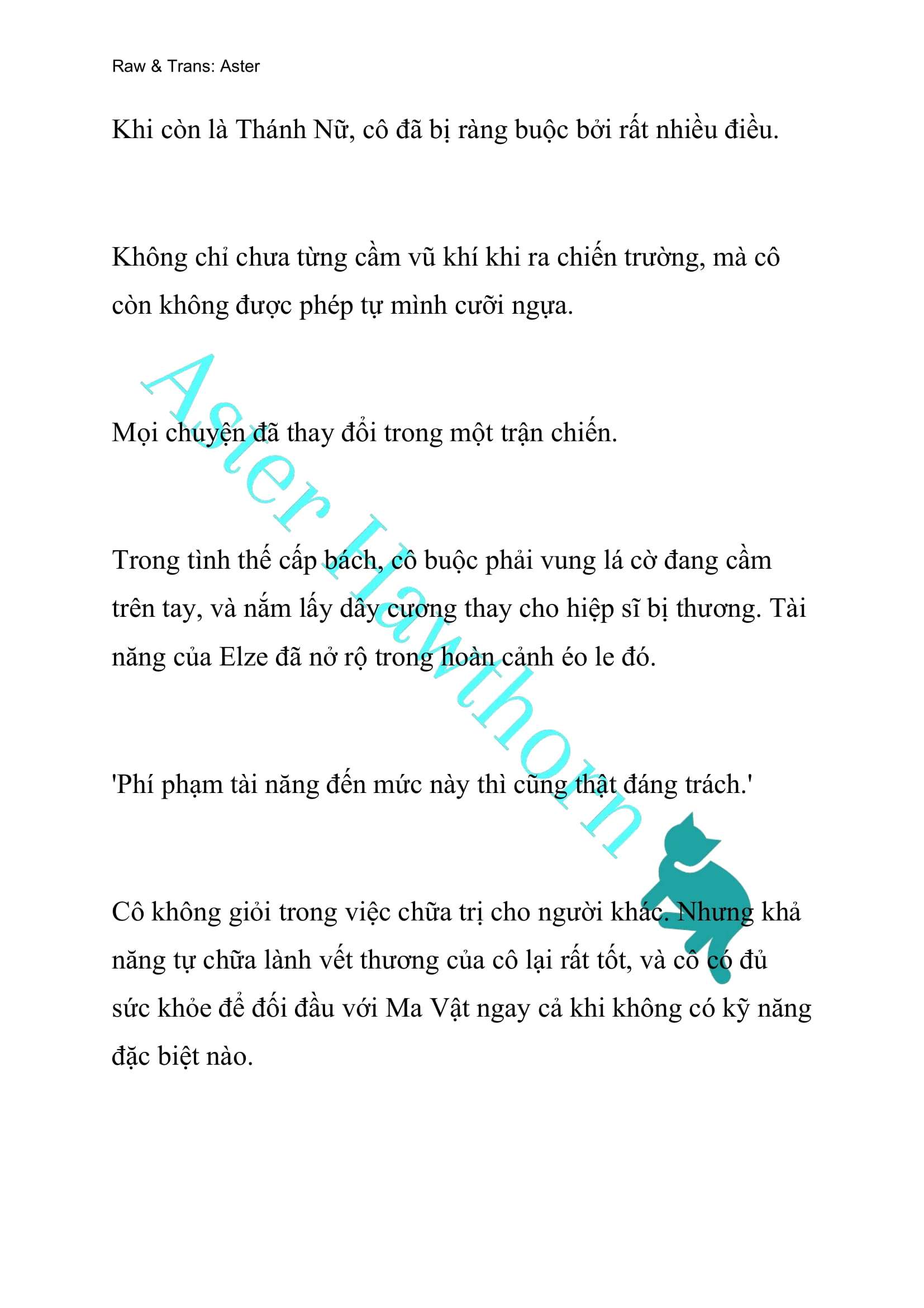 [NOVEL] Anh Hùng Khao Khát Sự Sa Ngã Của Thánh Nữ Chap 34 - Trang 2