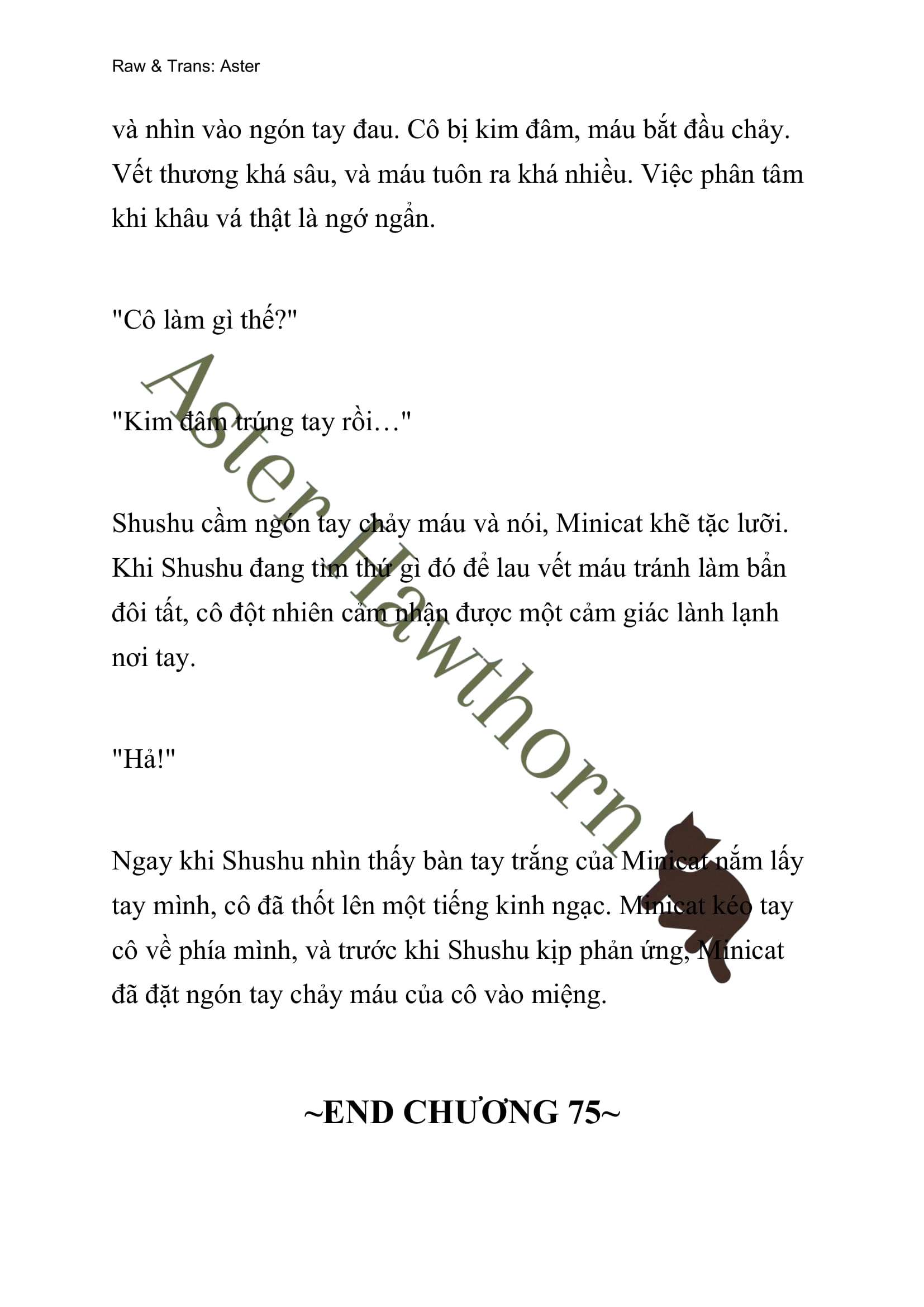 [NOVEL] Tình Yêu Chốn Ngục Tù Chap 75 - Trang 2