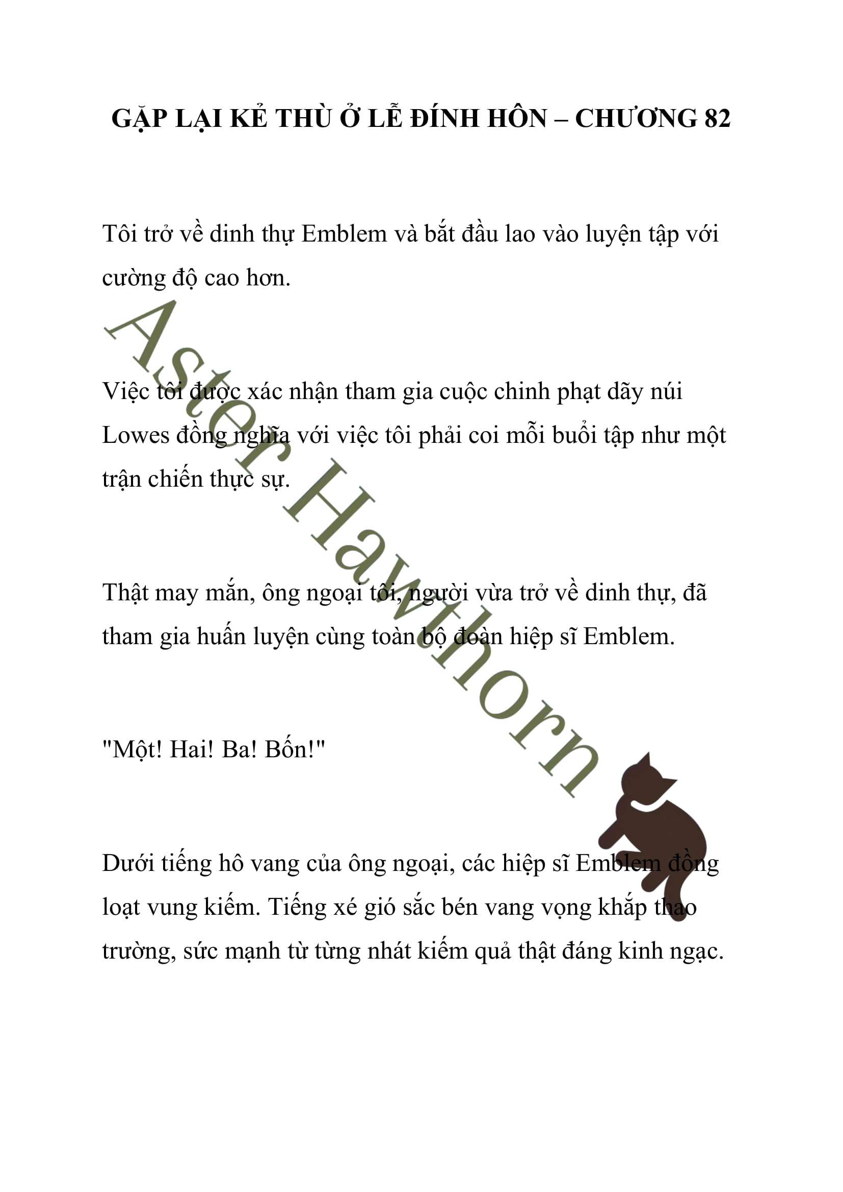 [NOVEL] Gặp Lại Kẻ Thù Ở Lễ Đính Hôn Chap 82 - Trang 2