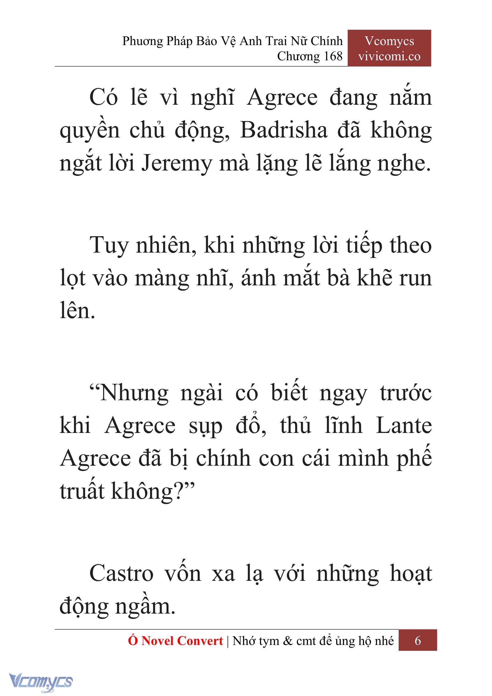 [Novel] Phương Pháp Bảo Vệ Anh Trai Nữ Chính Chap 168 - Trang 2