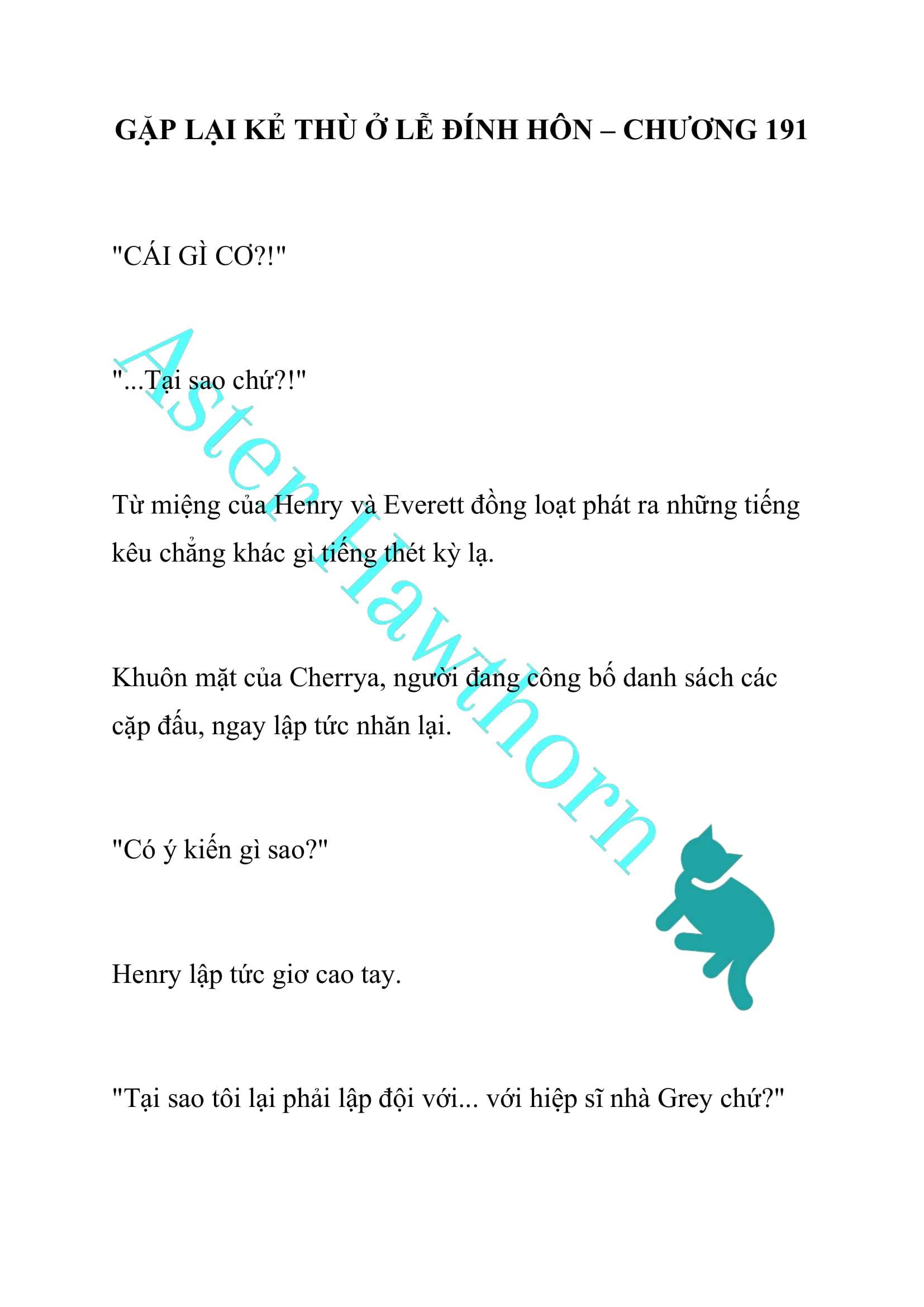 [NOVEL] Gặp Lại Kẻ Thù Ở Lễ Đính Hôn Chap 191 - Trang 2