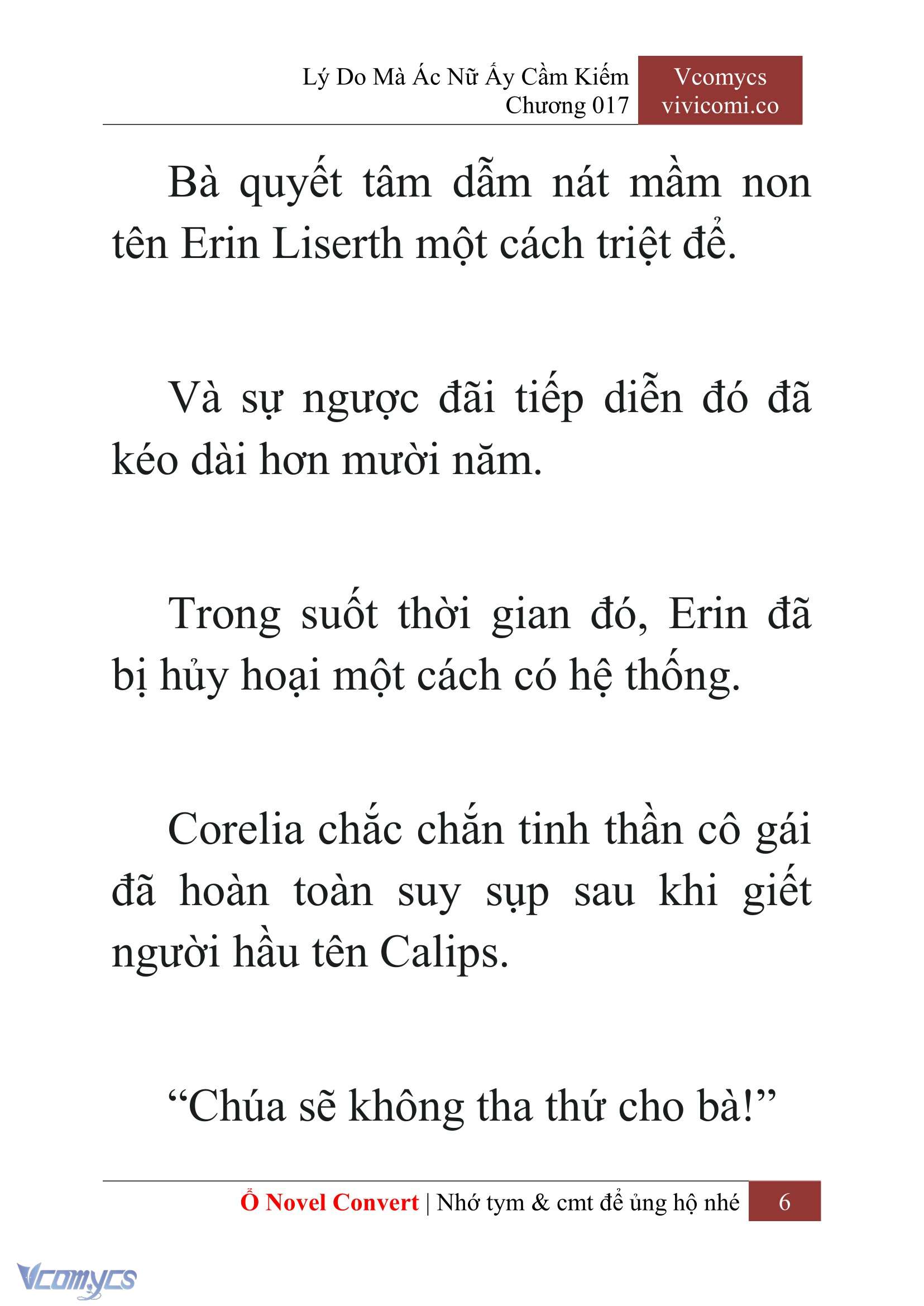 [Novel] Lý Do Mà Ác Nữ Ấy Cầm Kiếm Chap 17 - Next Chap 18