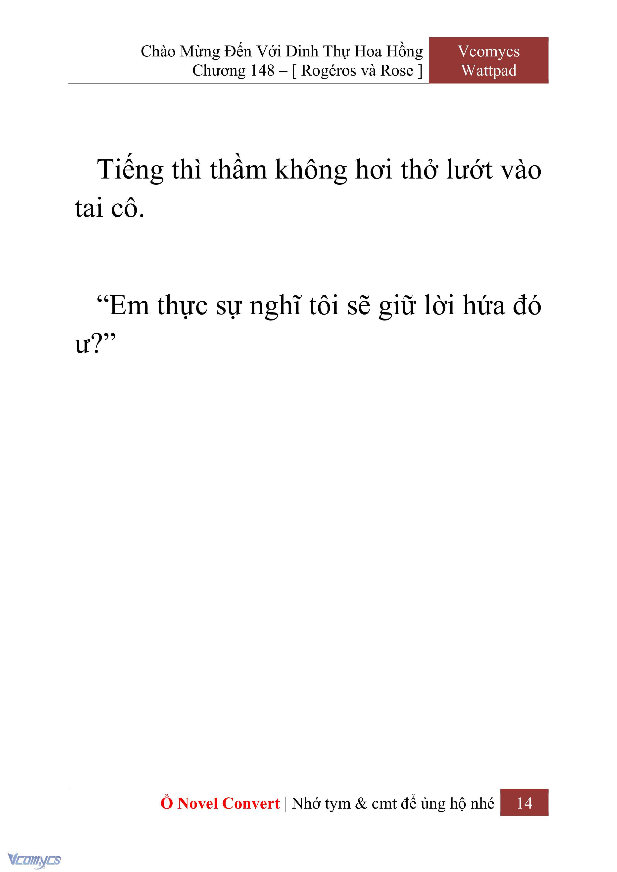 [Novel] Chào Mừng Đến Với Dinh Thự Hoa Hồng Chap 148 - Next Chap 149