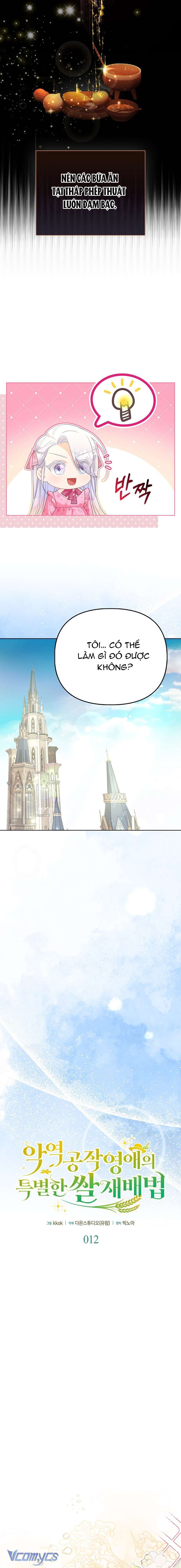 Phương Pháp Trồng Lúa Đặc Biệt Của Ác Nữ Chapter 12 - Next Chapter 13