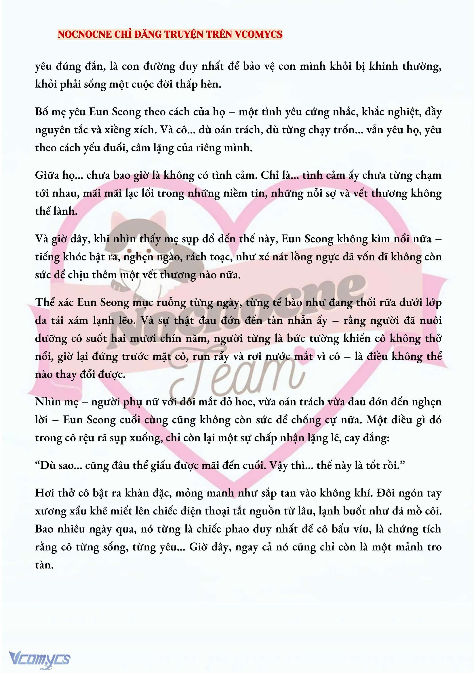 [NOVEL] CHÚNG TA KẾT THÚC VÀO MÙA THU Chap 52 - Next Chap 53