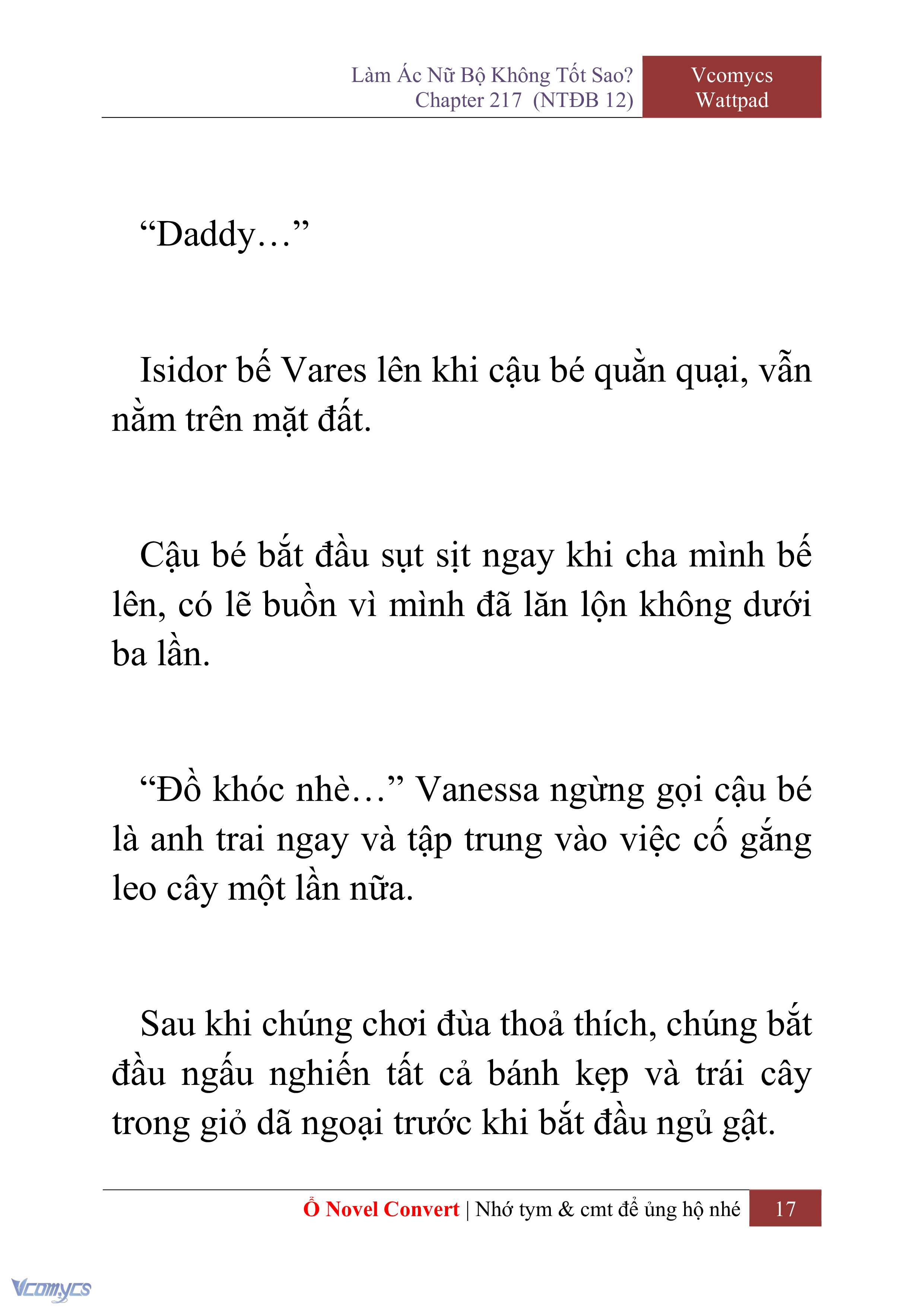 [Novel] Làm Ác Nữ Bộ Không Tốt Sao? Chap 217 - Trang 2